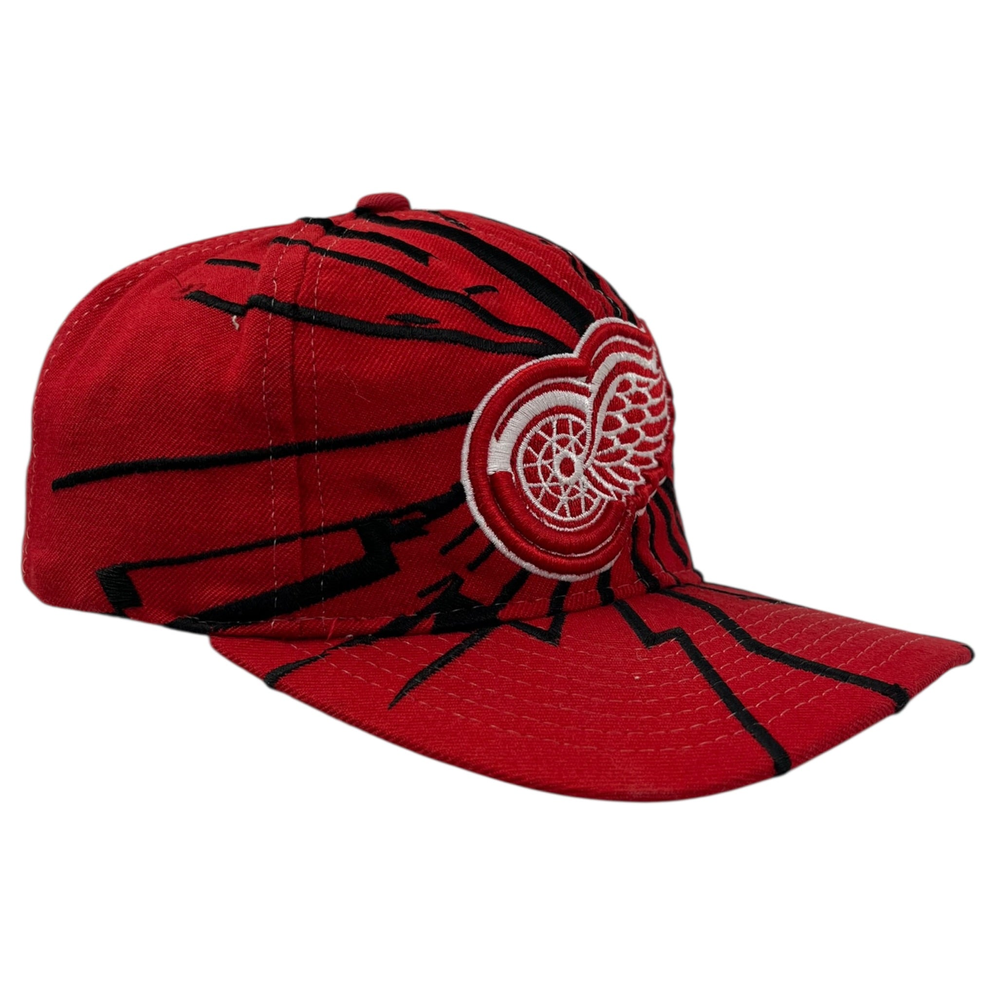 Vintage Detroit Red Wings Collision Starter Snapback