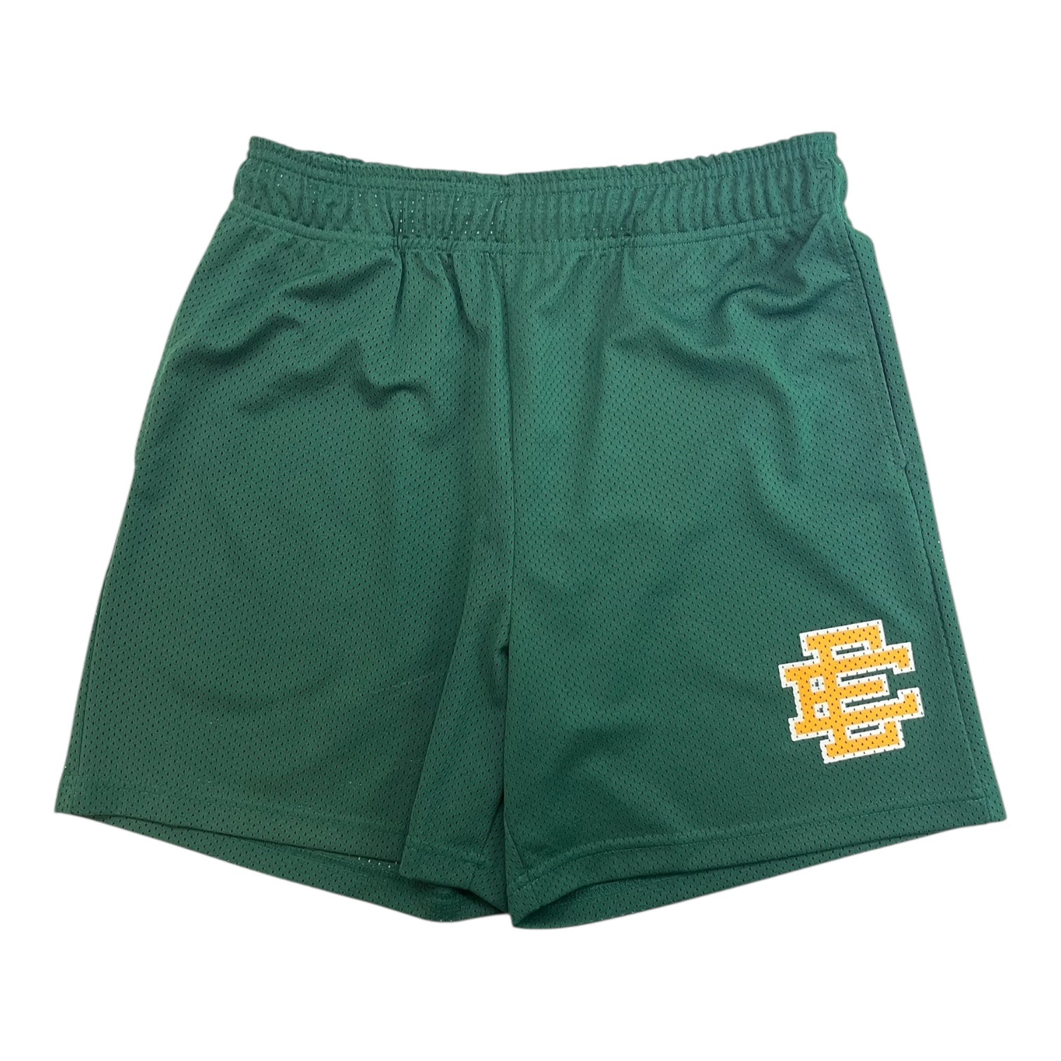Eric Emanuel Mesh Short Green/Yellow