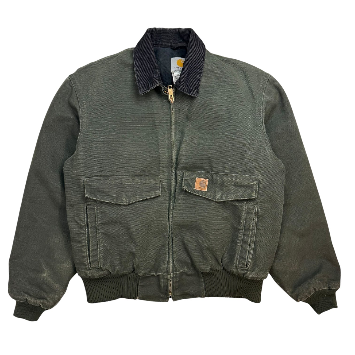 Vintage Carhartt Sandstone Jacket Moss Green