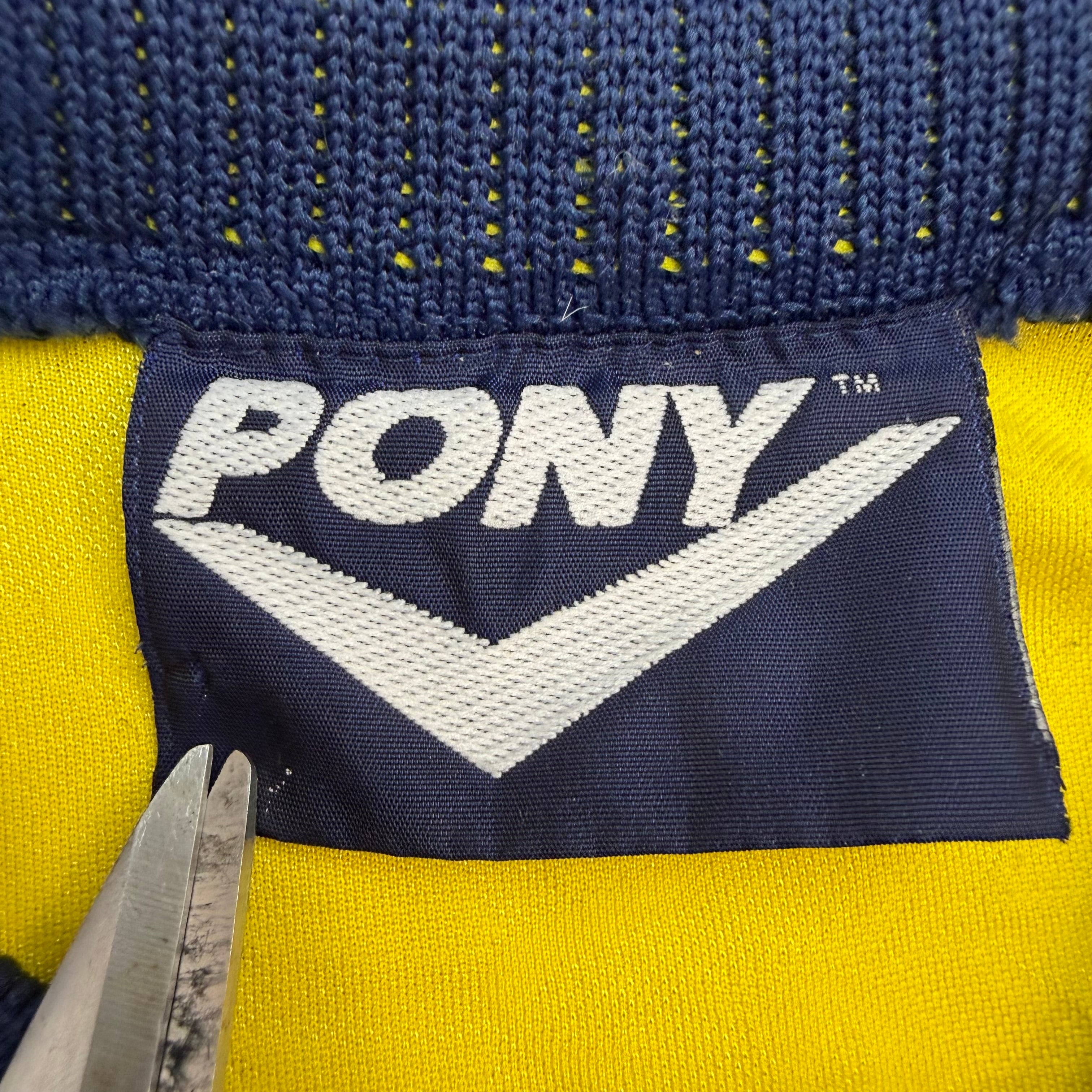 (W) 1995-97 Pony Tottenham Hotspur Away Jersey Yellow
