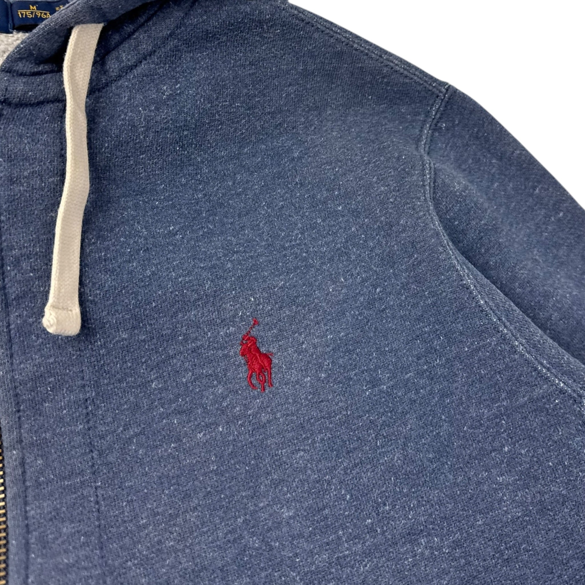 Polo Ralph Lauren Zip Up Hoodie Light Blue