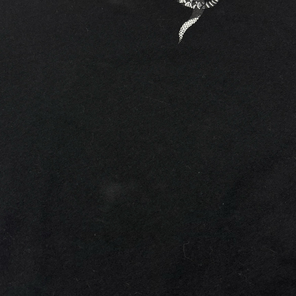 Saint Laurent Love 1974 Cotton Tee Black