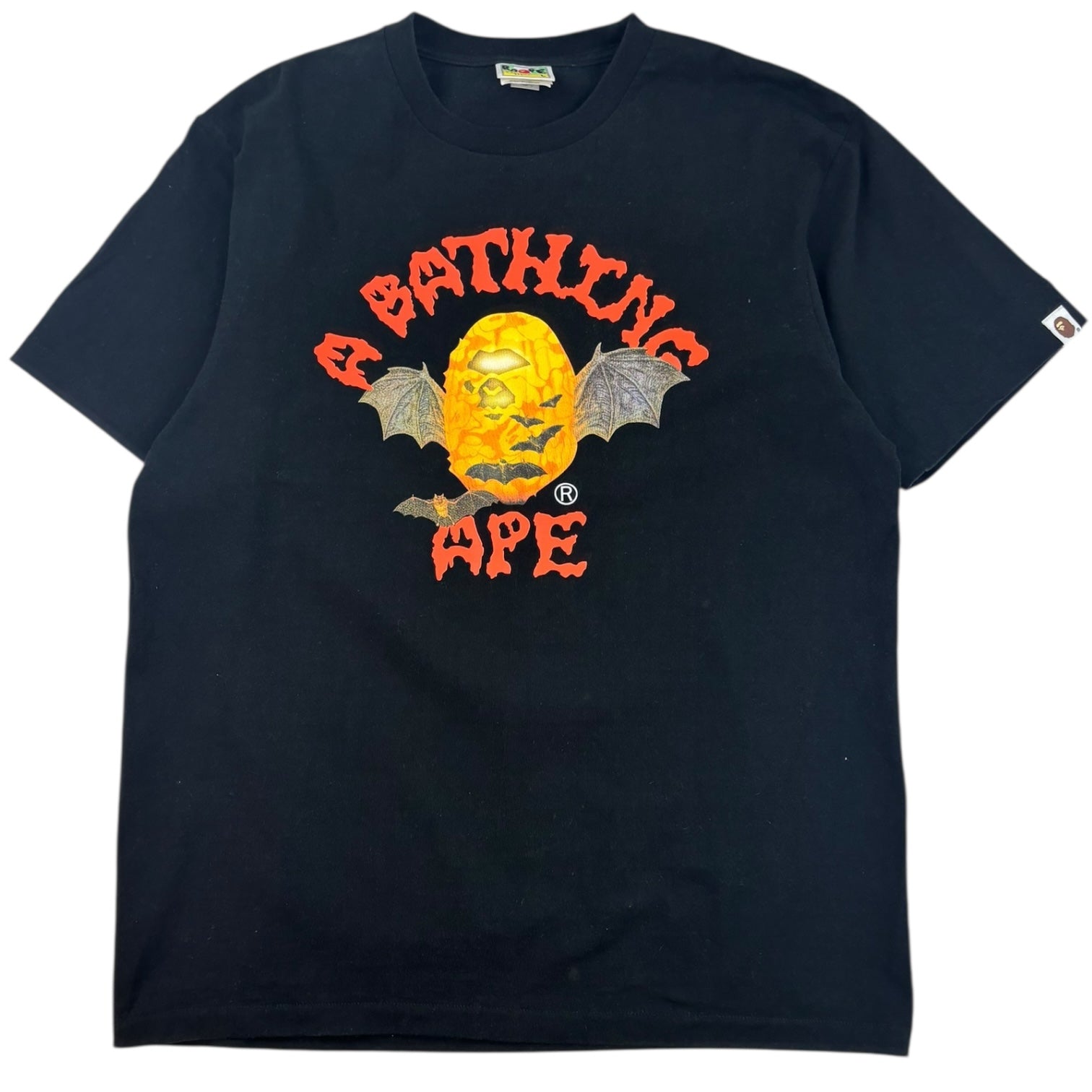 BAPE Halloween College T-Shirt Black