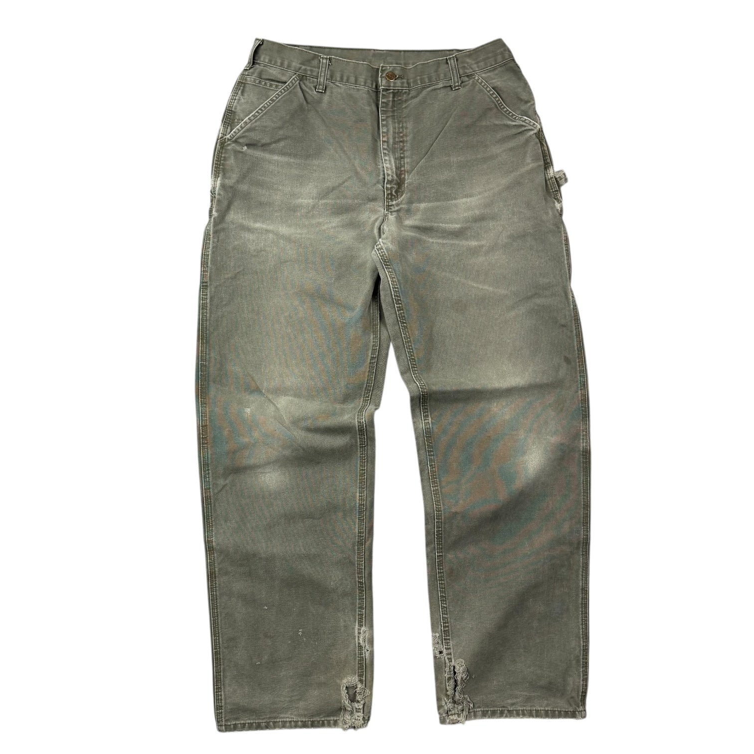 Vintage Carhartt Dungaree Pants Green