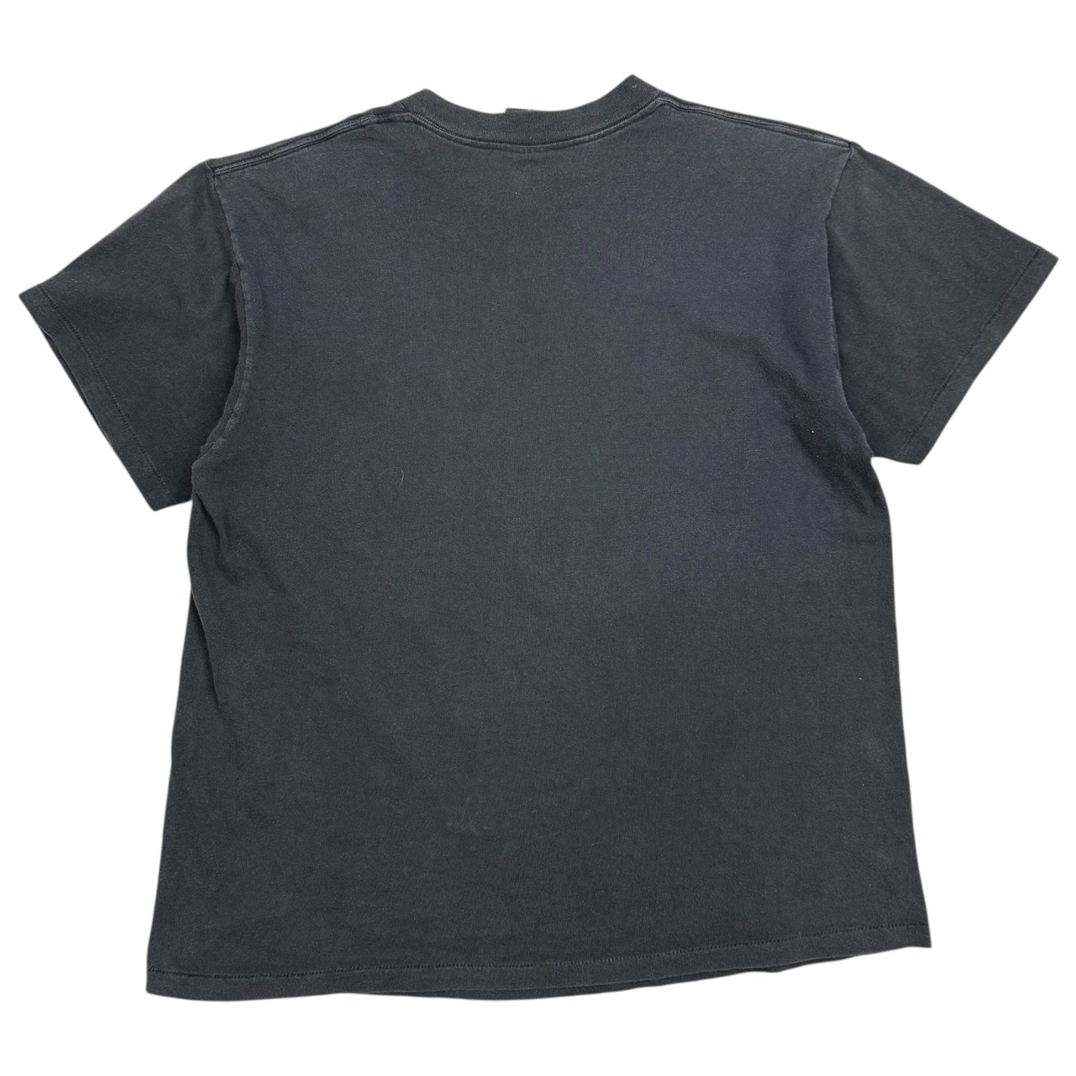 Vintage 3D Emblem American Steel Tee Black