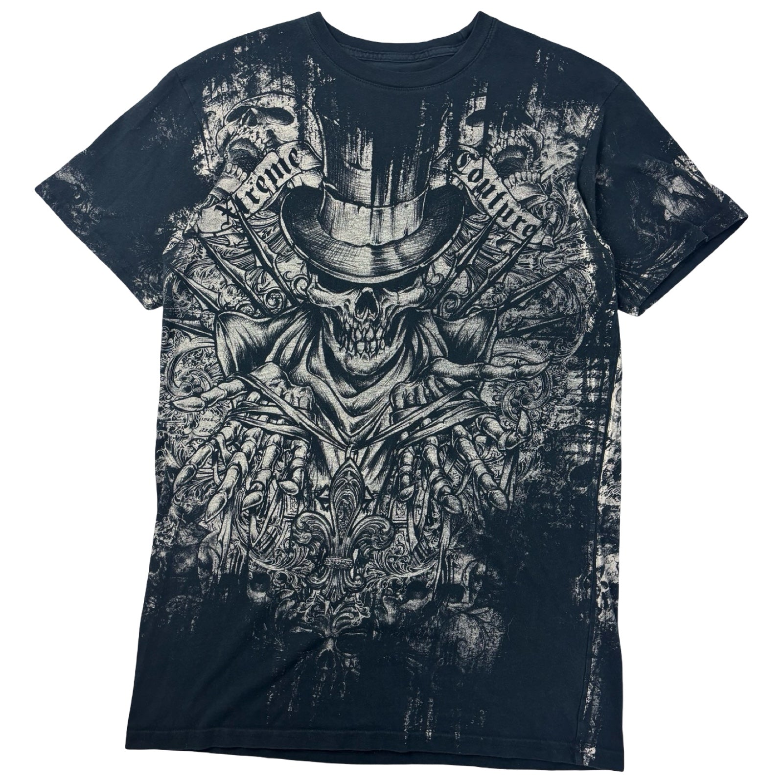Vintage Y2K Xtreme Couture Offering Skull T-Shirt