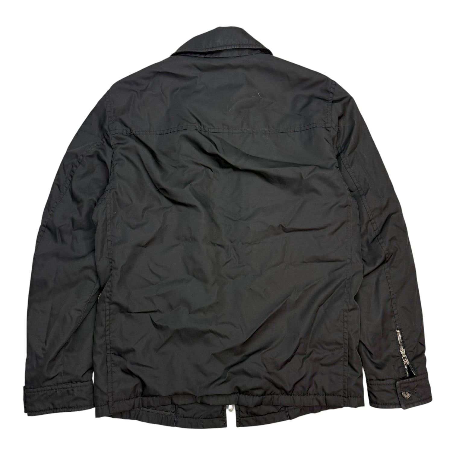 Prada Nylon Work Jacket Black