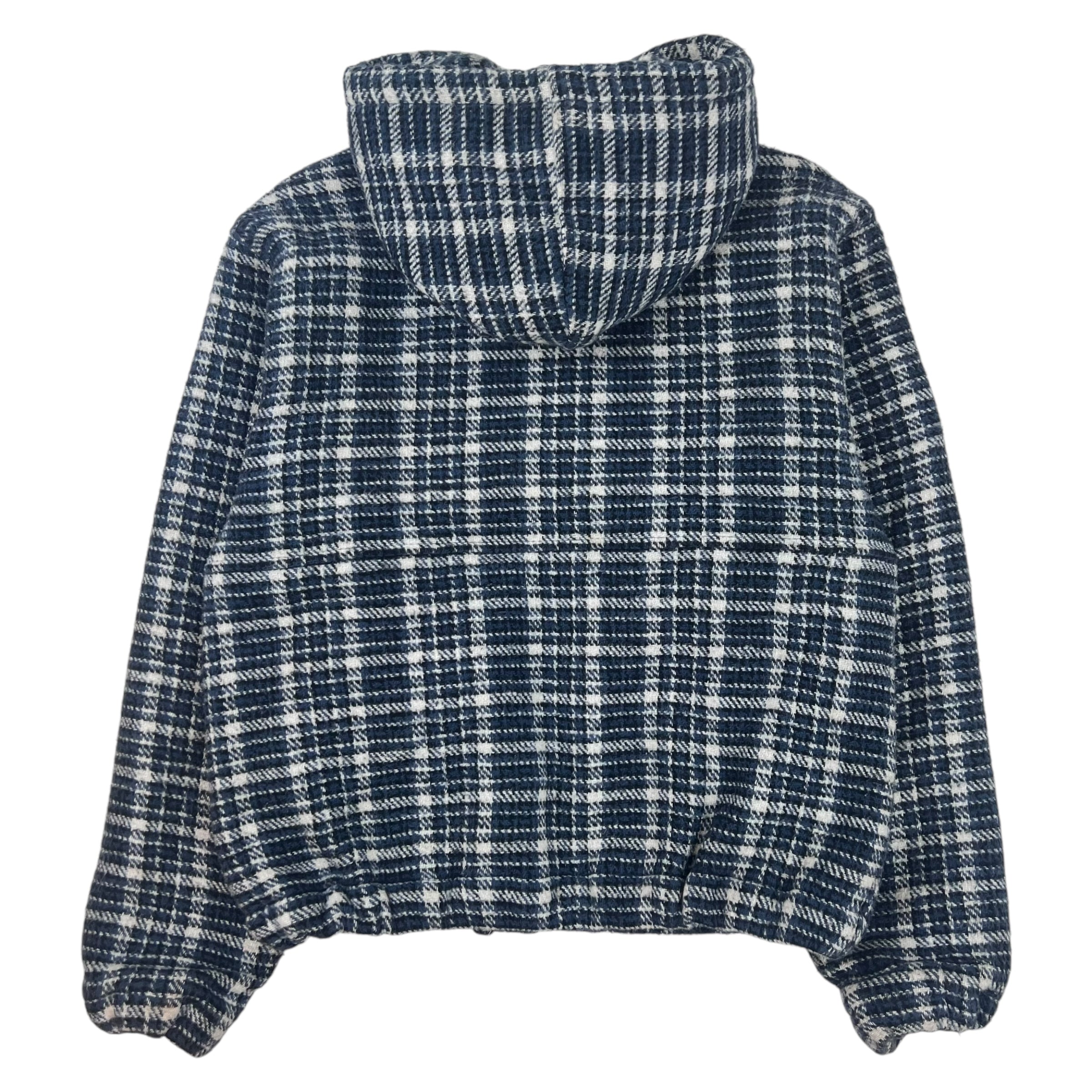 Stussy Blue Plaid Lined Work Jacket