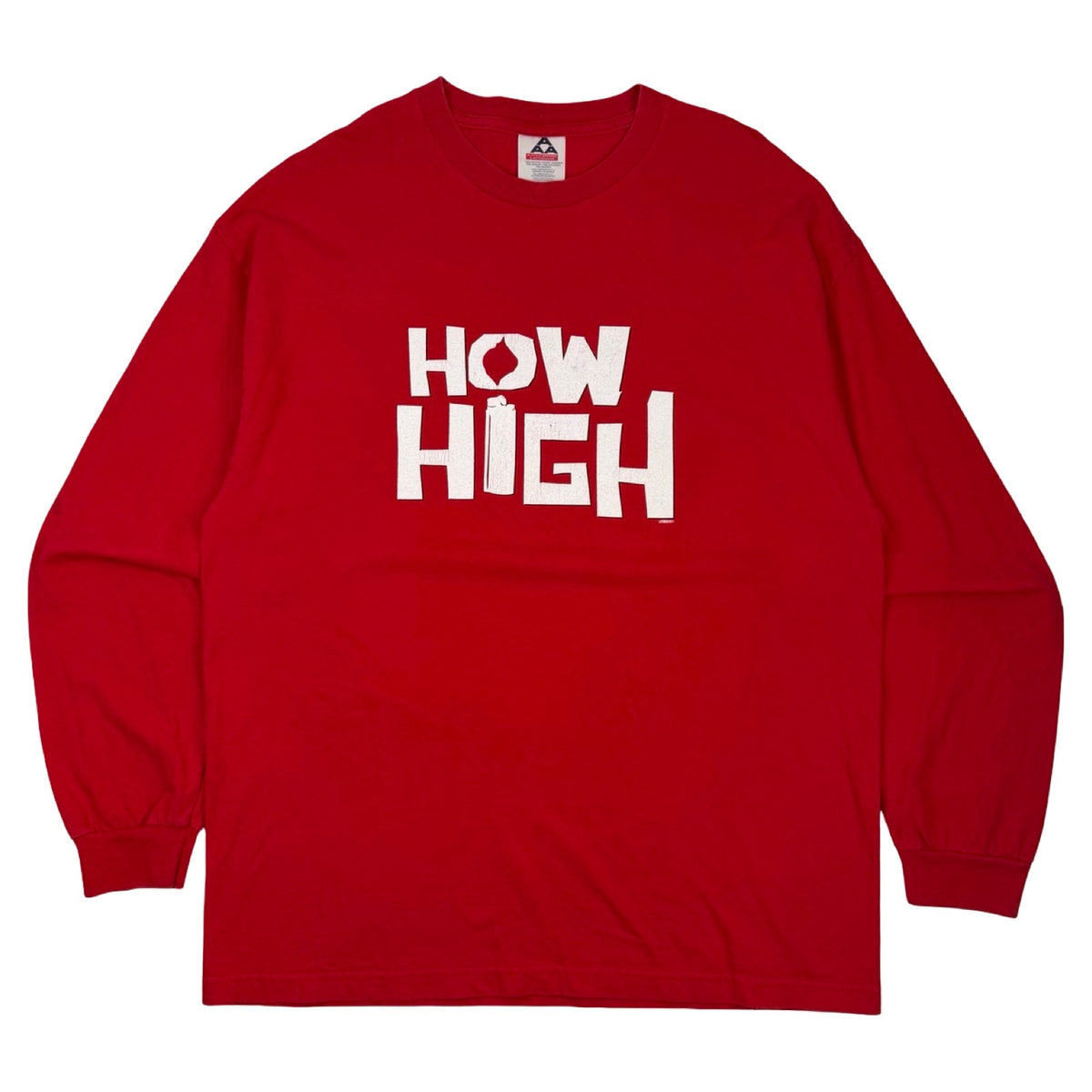 2001 How High Movie Promo L/S Shirt Red