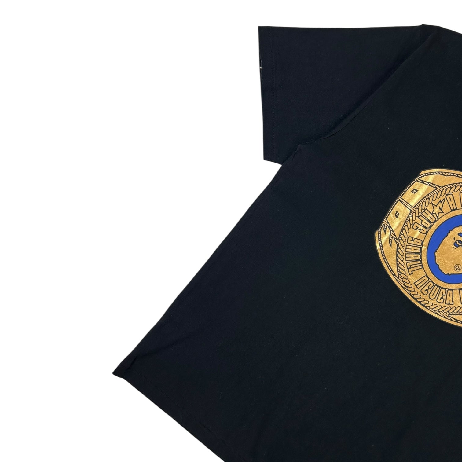 Bape Foil College Ring T-Shirt Black