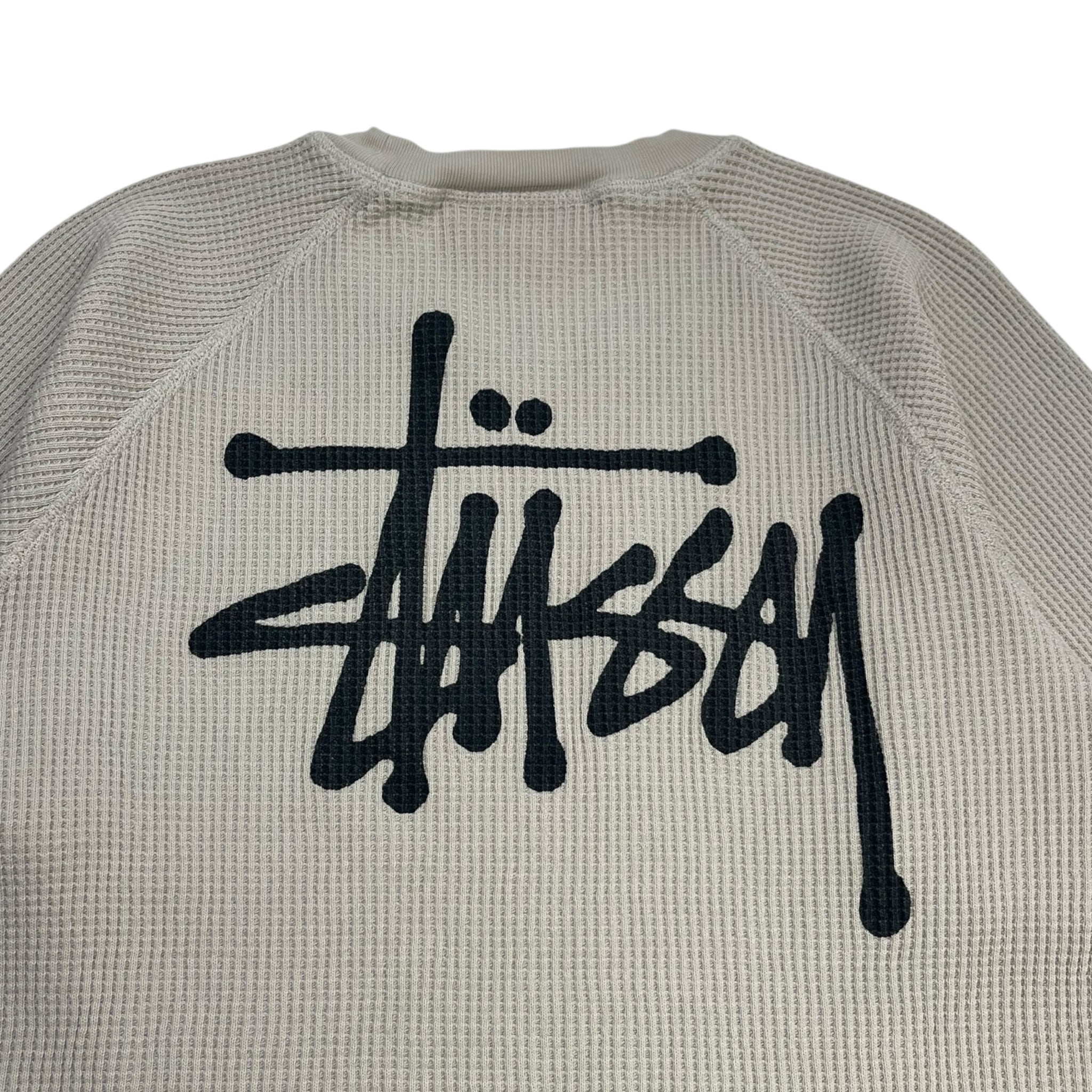 Stüssy Raglan Thermal Long-Sleeve Crew