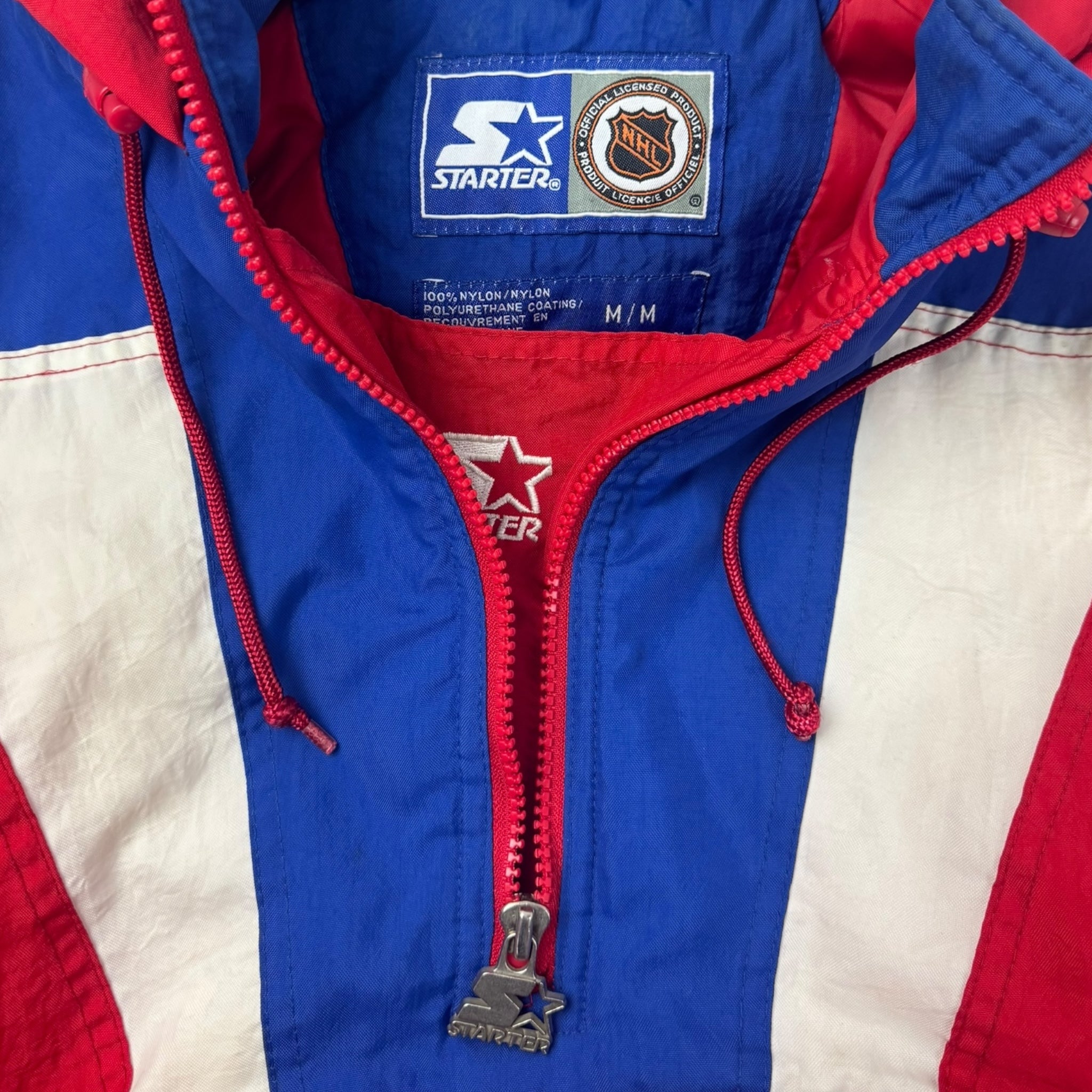 Vintage Montreal Canadiens Quarter Zip Starter Jacket