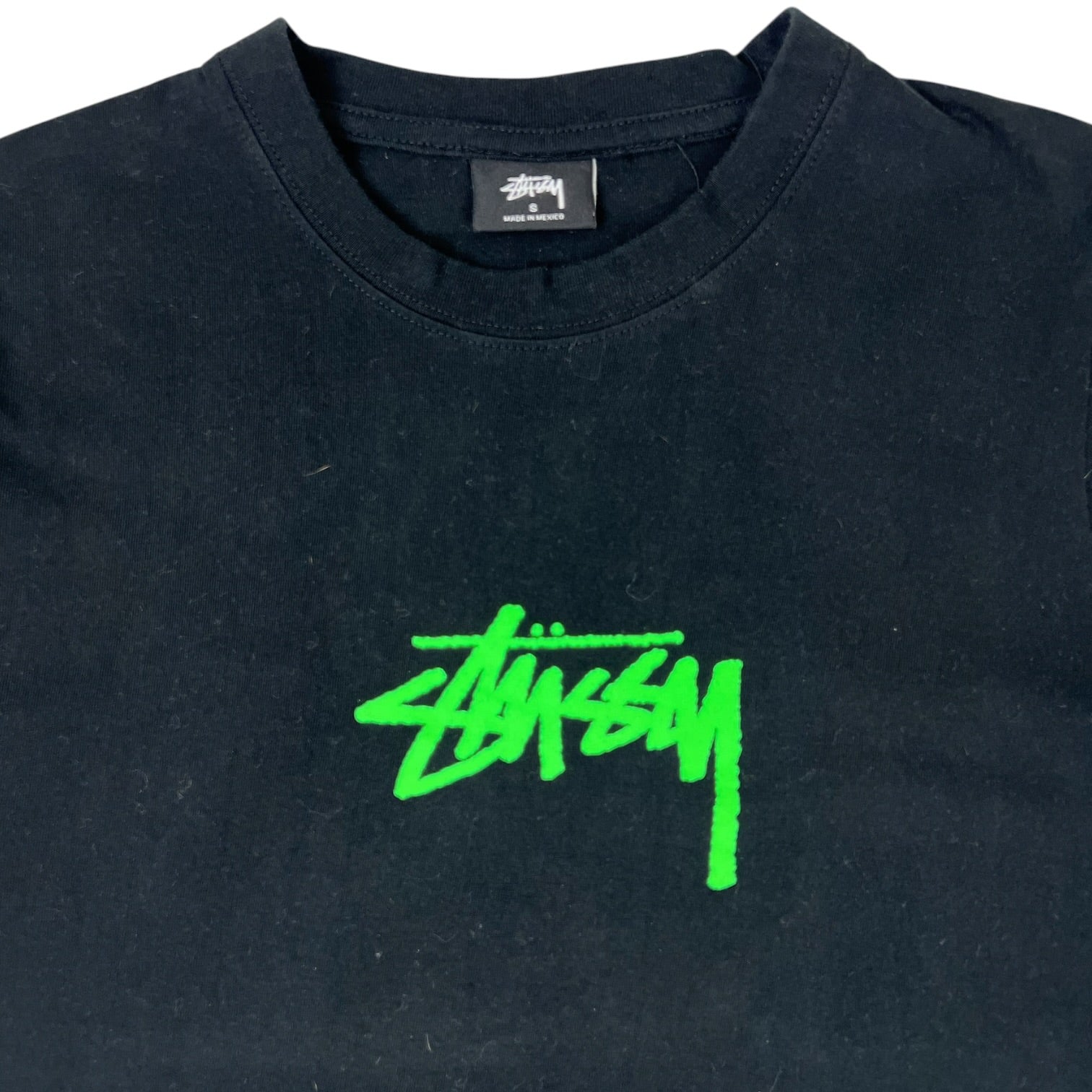 Stussy Stock T-Shirt Black/Green