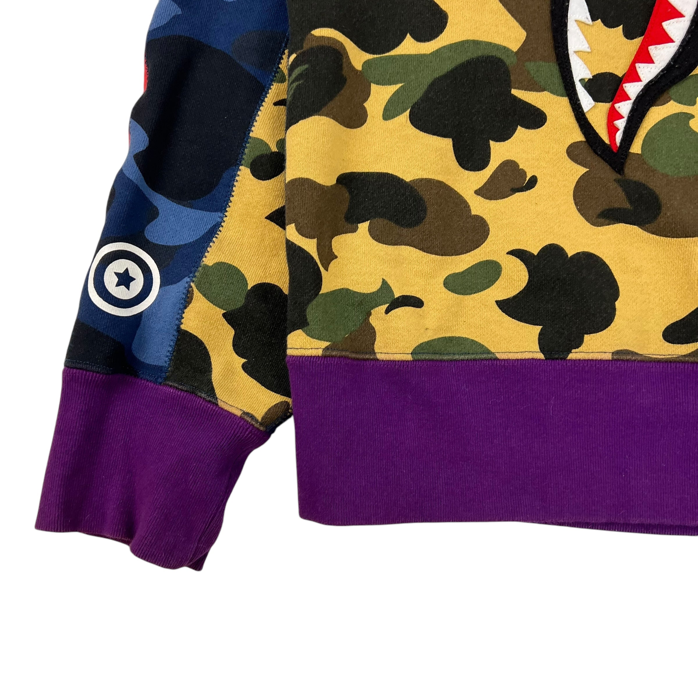 BAPE Shark Mix Camo Sweatshirt