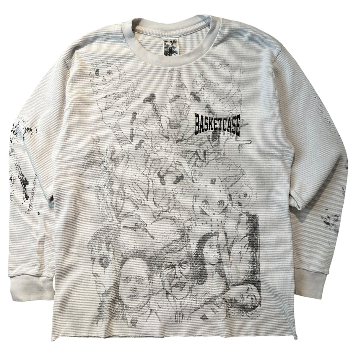 Basketcase Scribble Thermal White