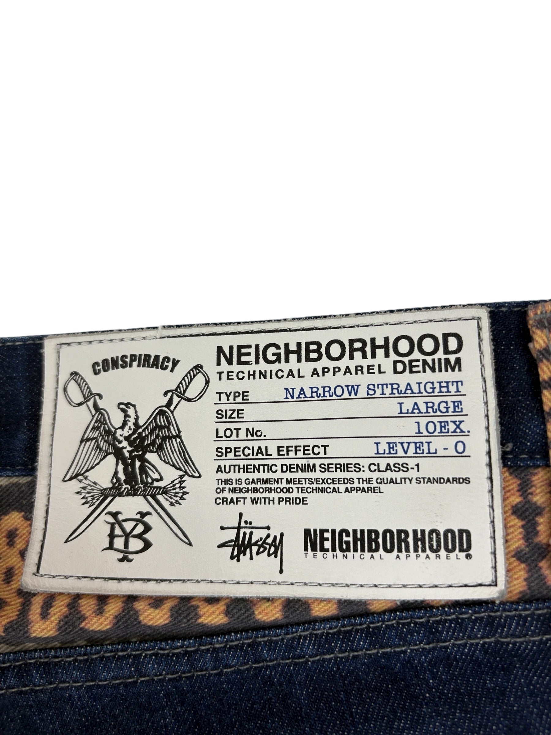 Stussy X Neighborhood Boneyards ll Conspiracy Denim
