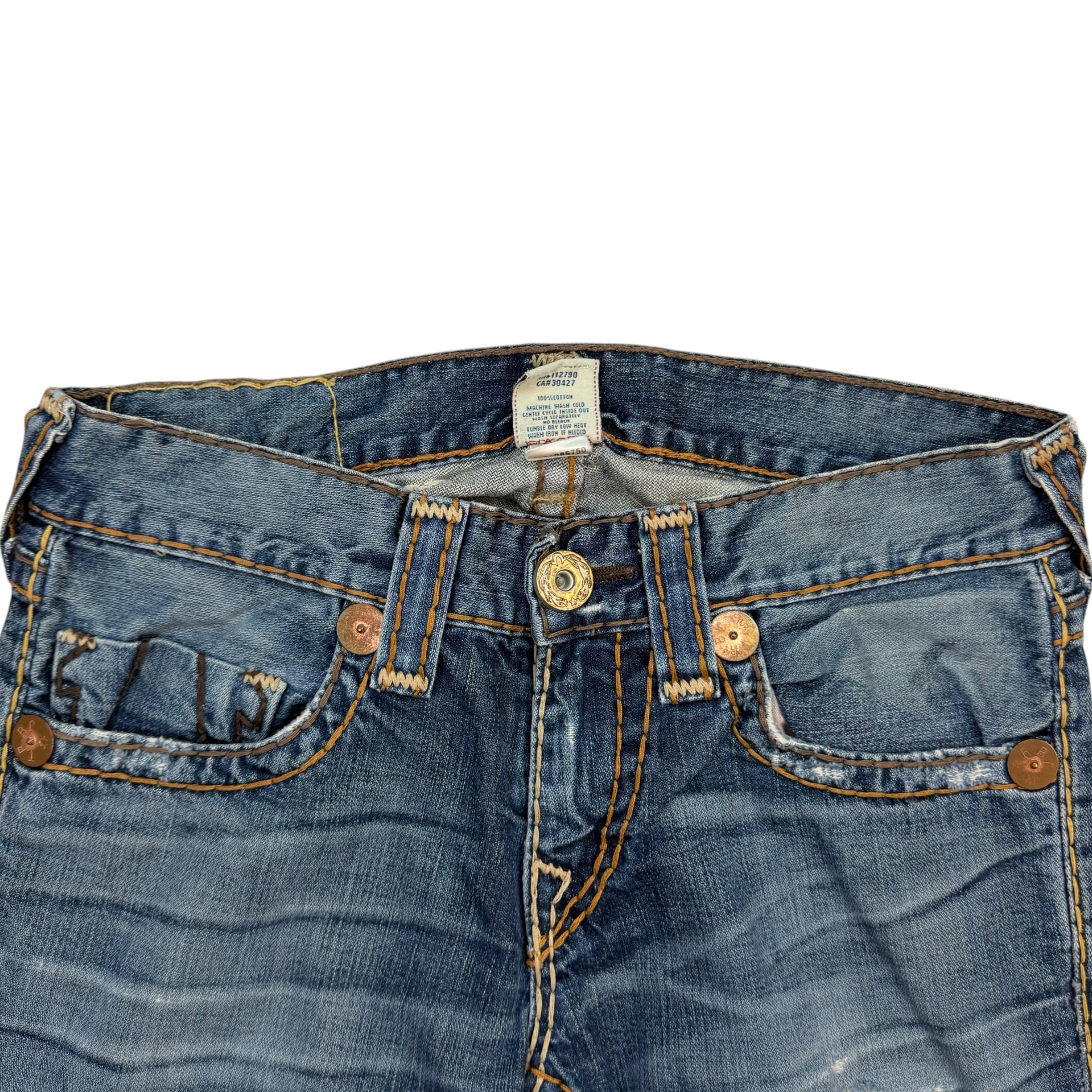 Vintage True Religion Bobby Super T Denim Pants Dark Wash