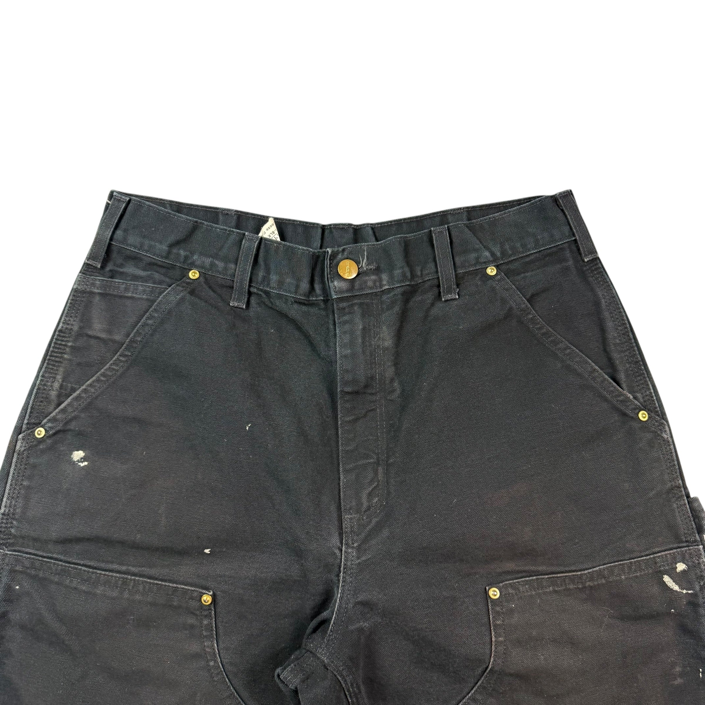 Vintage Carhartt Double Knee Pants Black