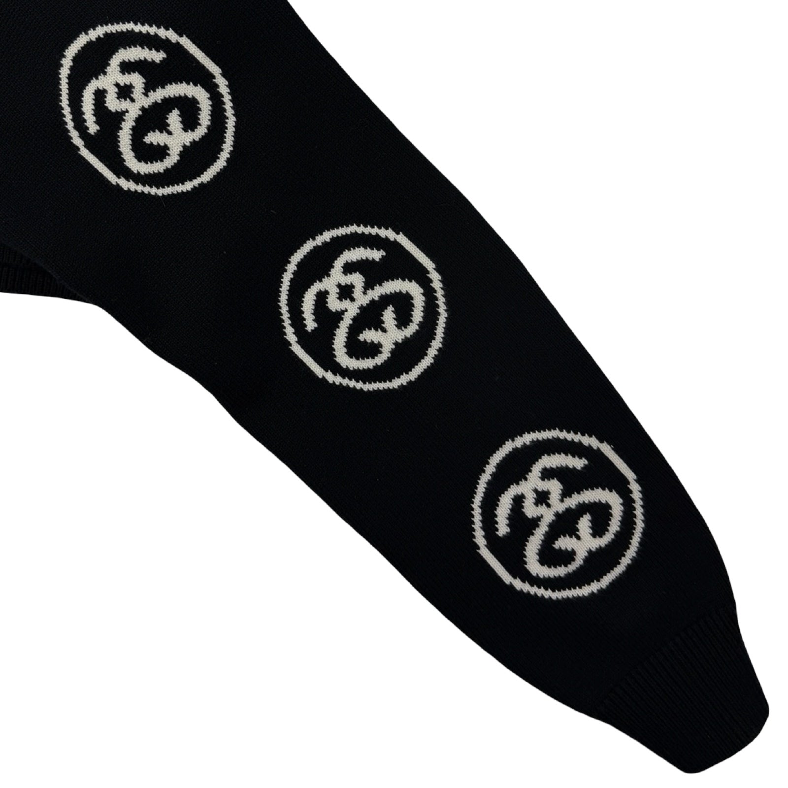 Stussy SS Link Logo Knit Sweater Black