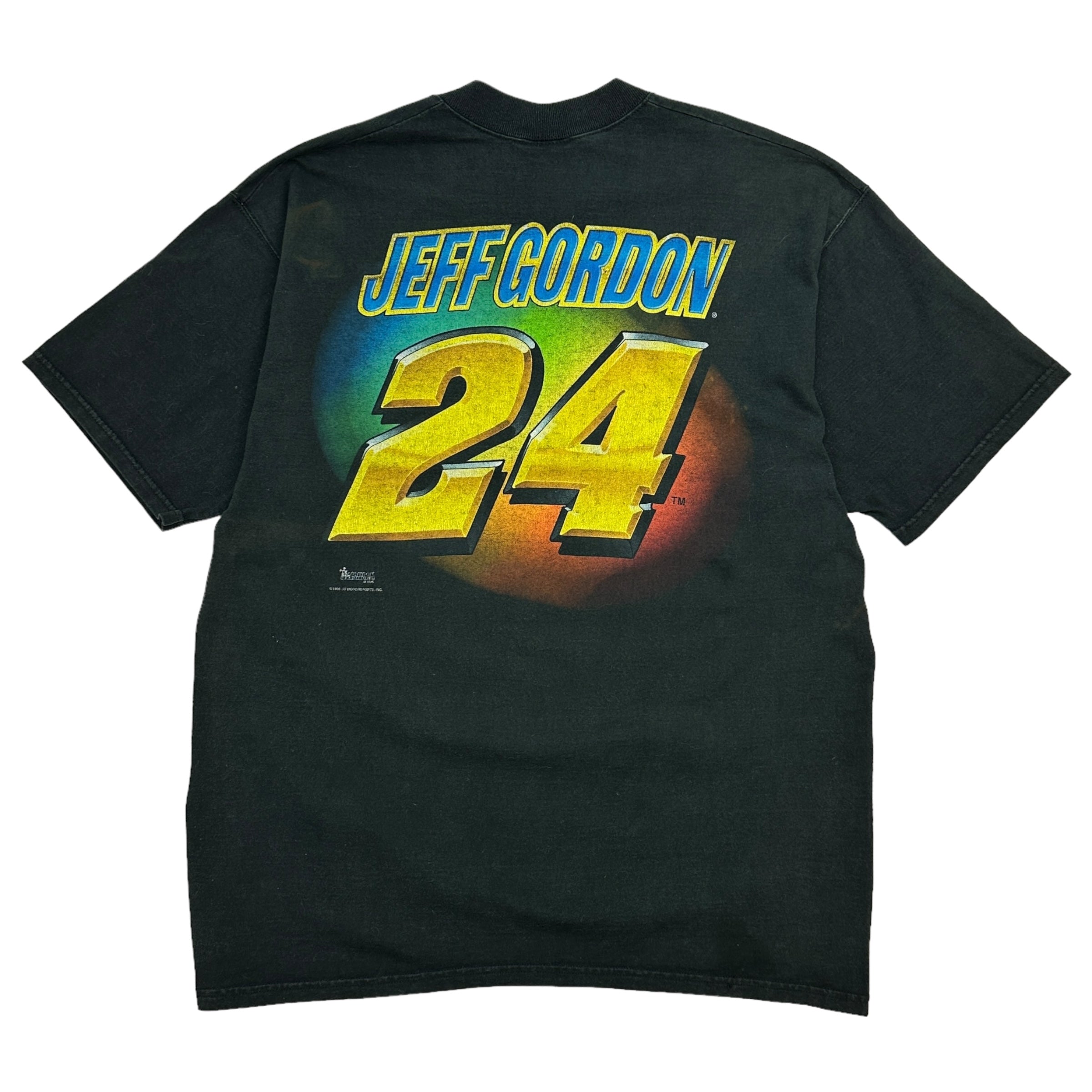 1995 Jeff Gordon Dupont Nascar Tee Black