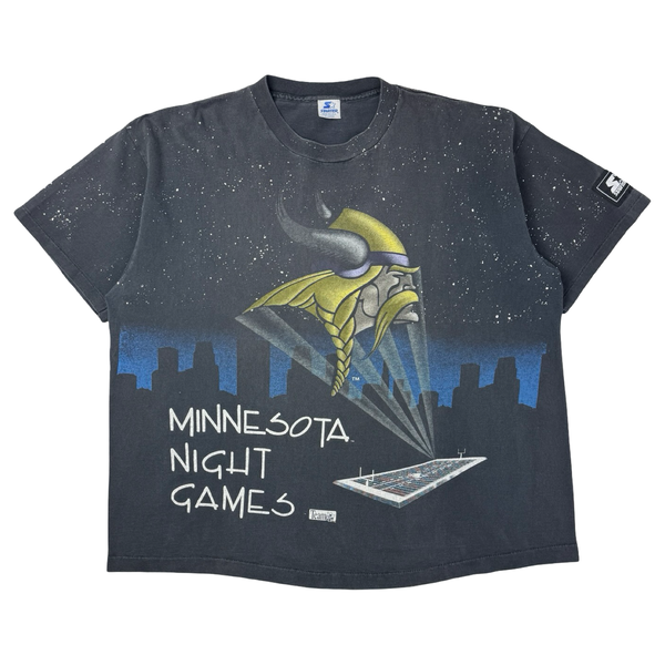 Vintage Minnesota Vikings "Night Games" Starter T-Shirt