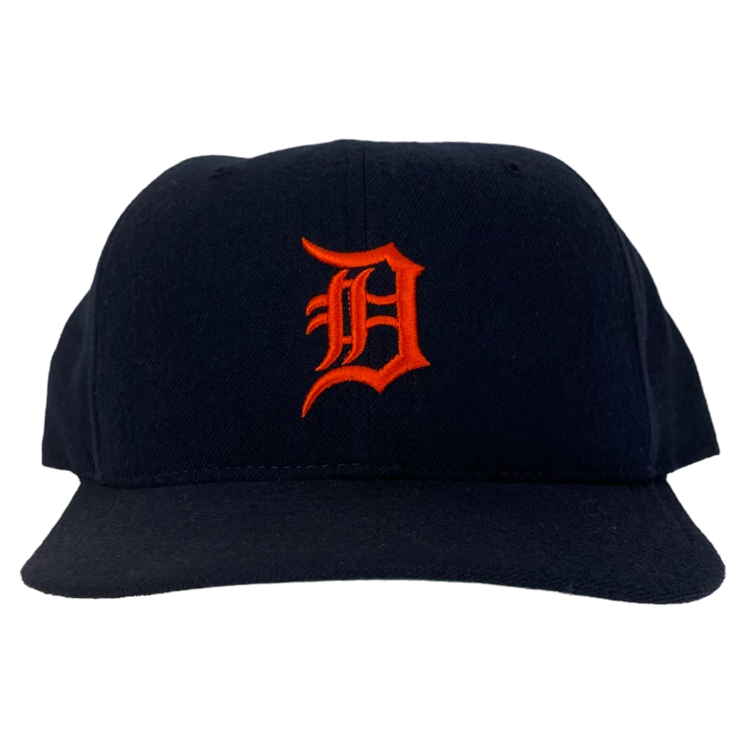 Vintage Detroit Tigers Fitted Hat Navy