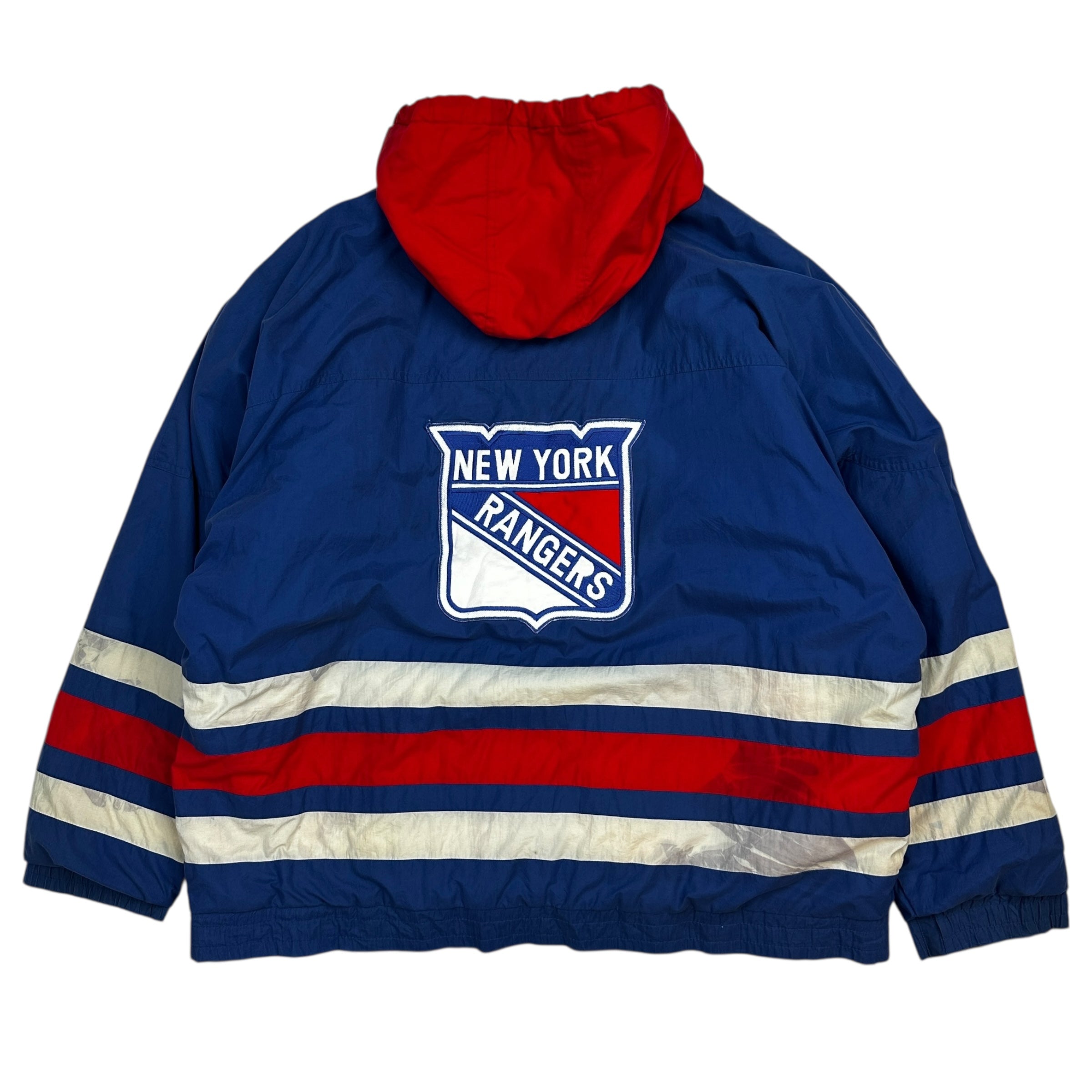 Vintage Apex New York Rangers Insulated Jacket Blue/White