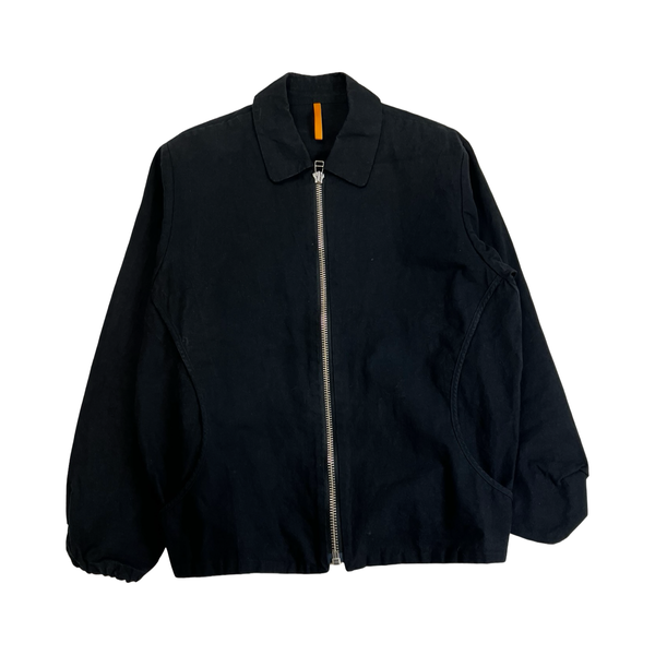 MAN-TLE Scoop Shirt Jacket Black