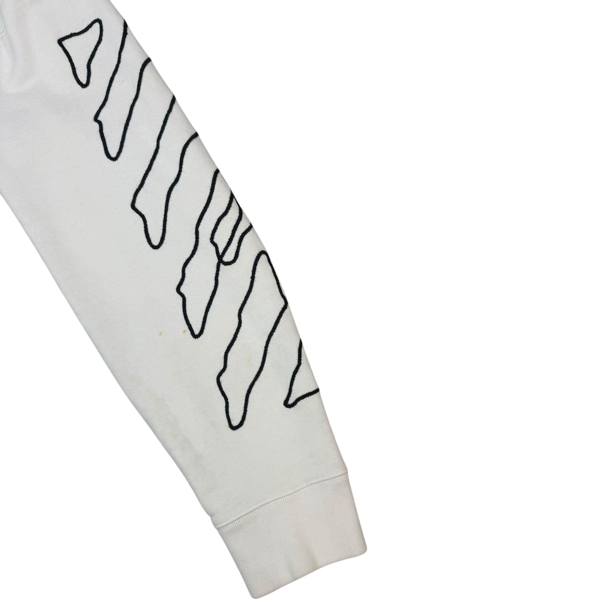 Off-White Abstract Logo Sweatshirt White