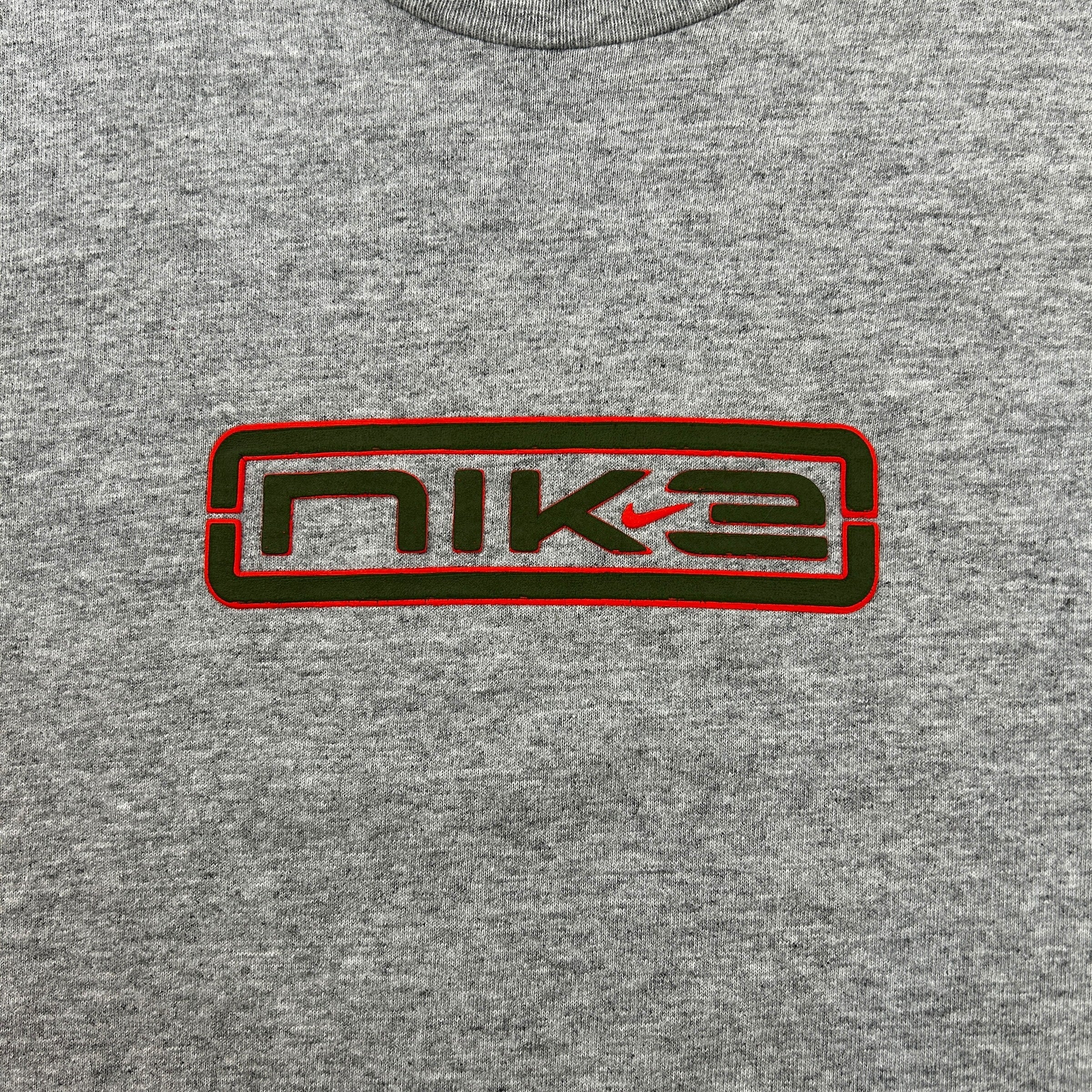Vintage Nike Logo T-Shirt Grey