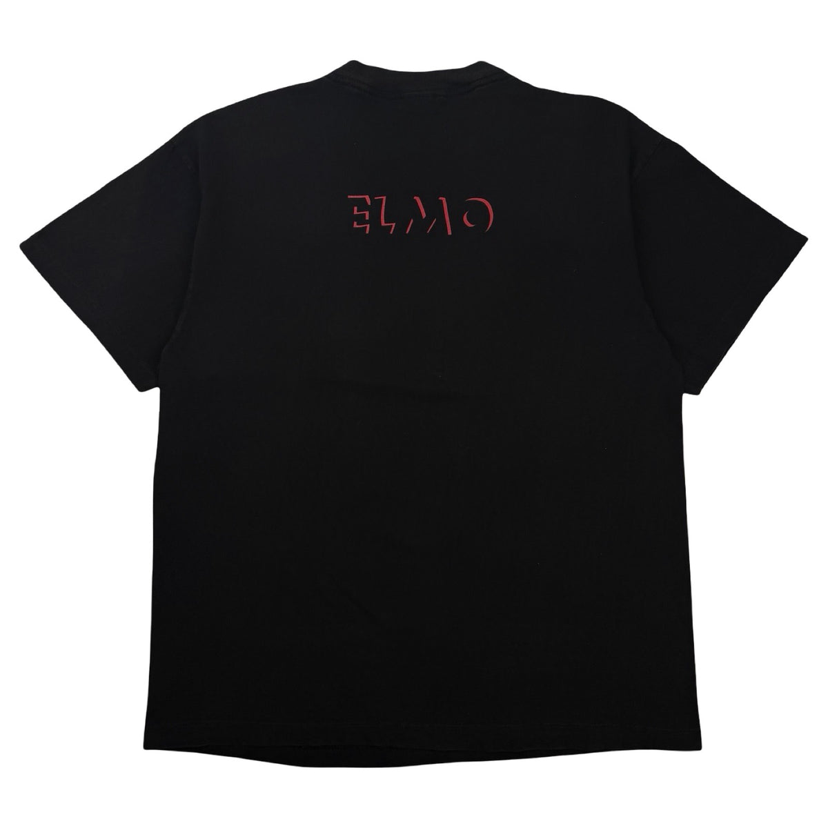 '90s Sesame Street Elmo Shadow Series T-Shirt Faded Black