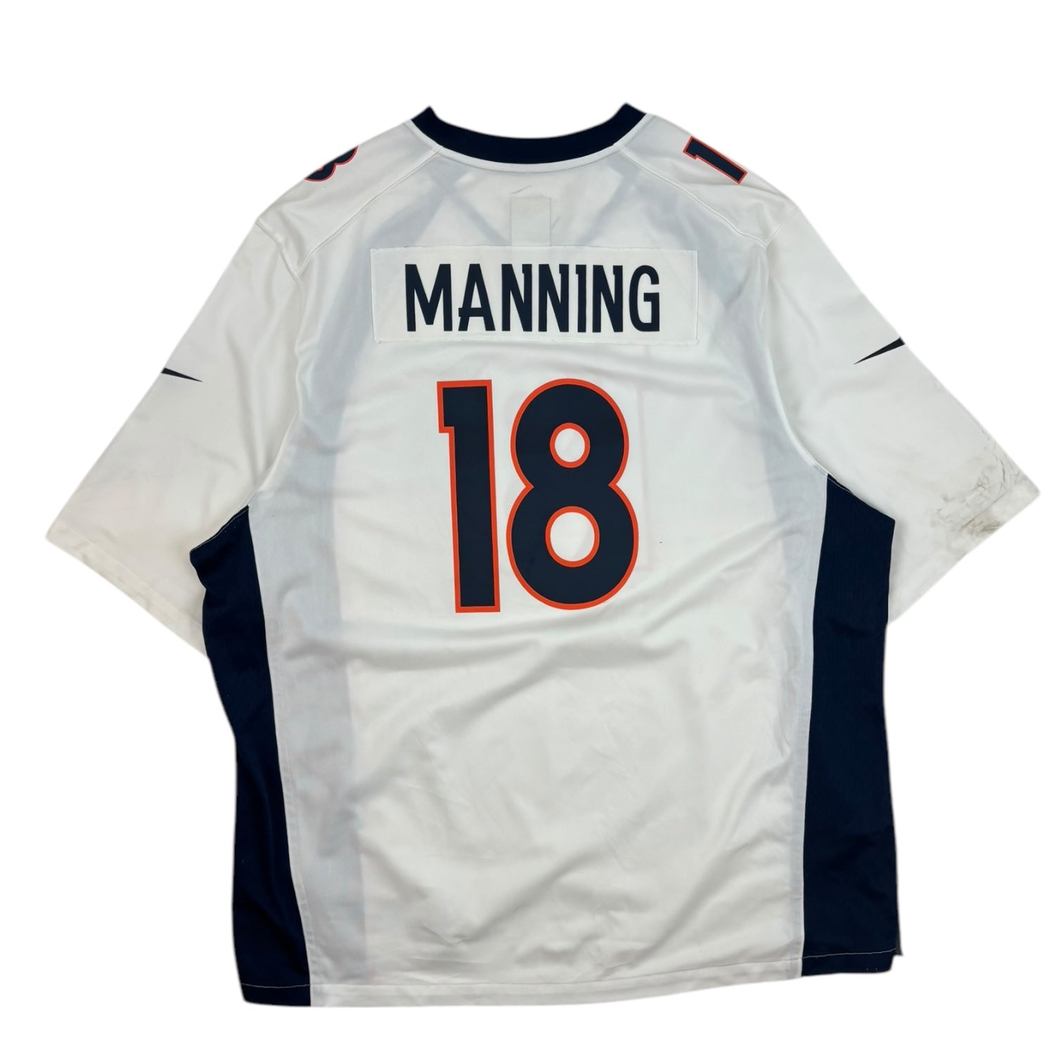 Vintage Denver Broncos Peyton Manning Football Jersey White