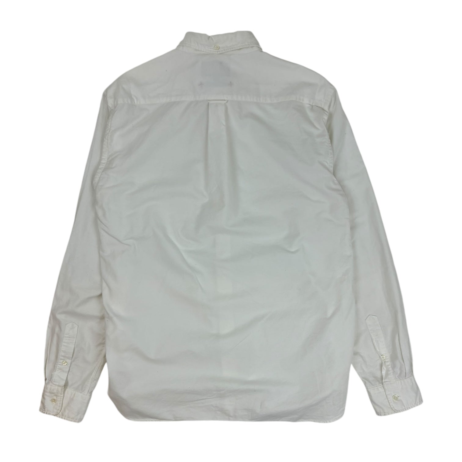 Beams Oxford Button-Down Shirt White