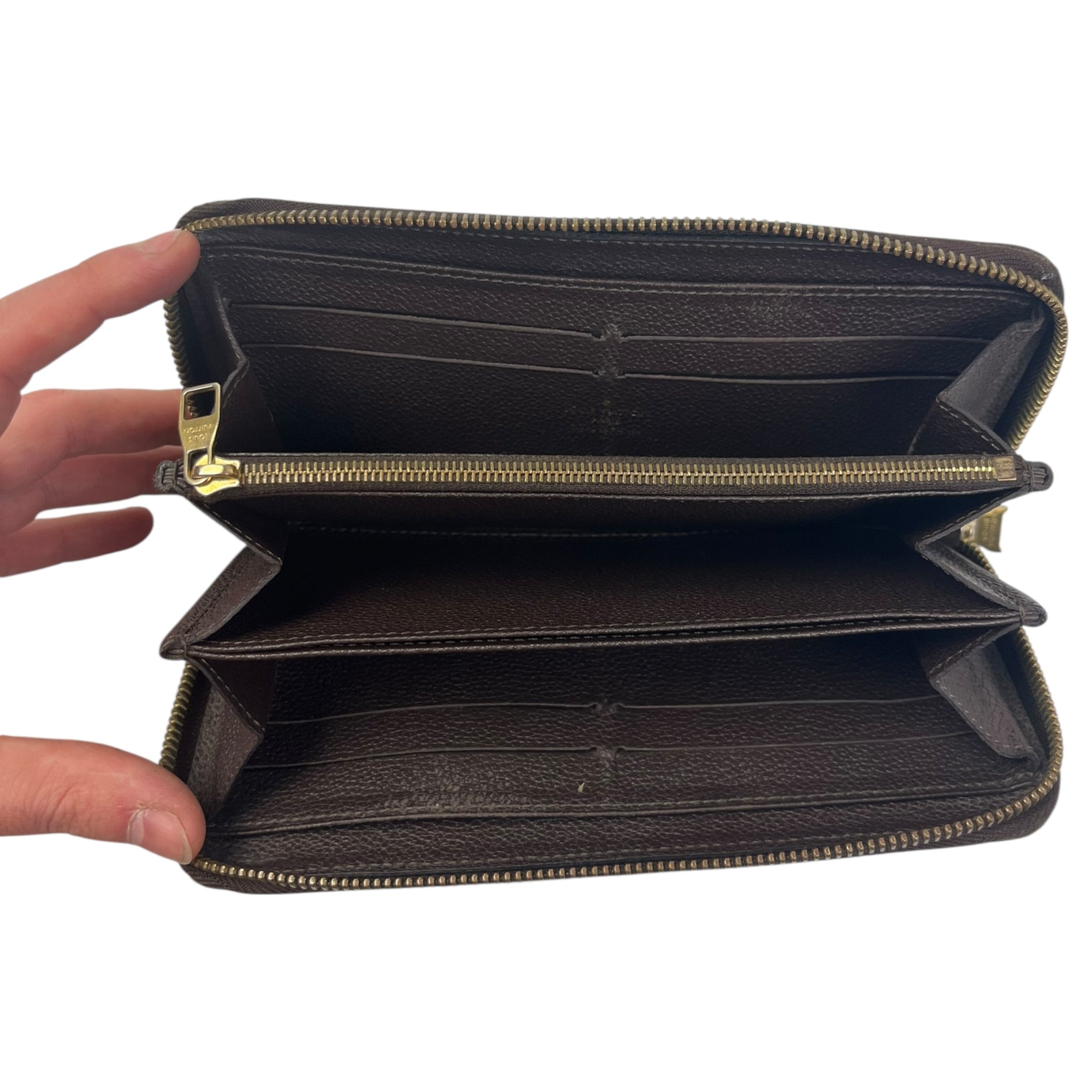 Louis Vuitton Zippy Embossed Monogram Wallet