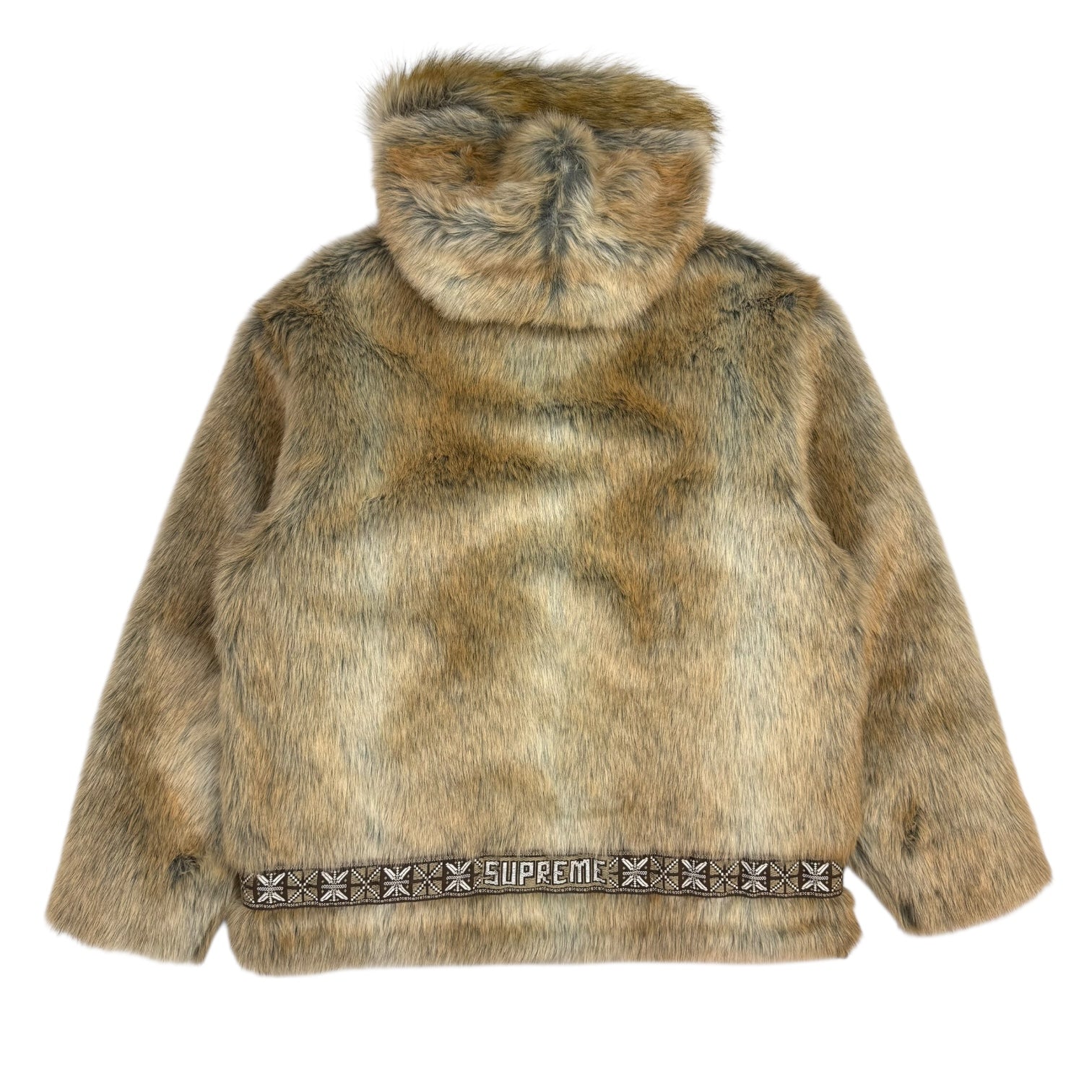 Supreme FW23 Faux Parka Brown