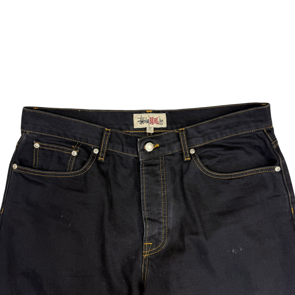 Stussy New Classic “Big Ol” Denim Jeans Black