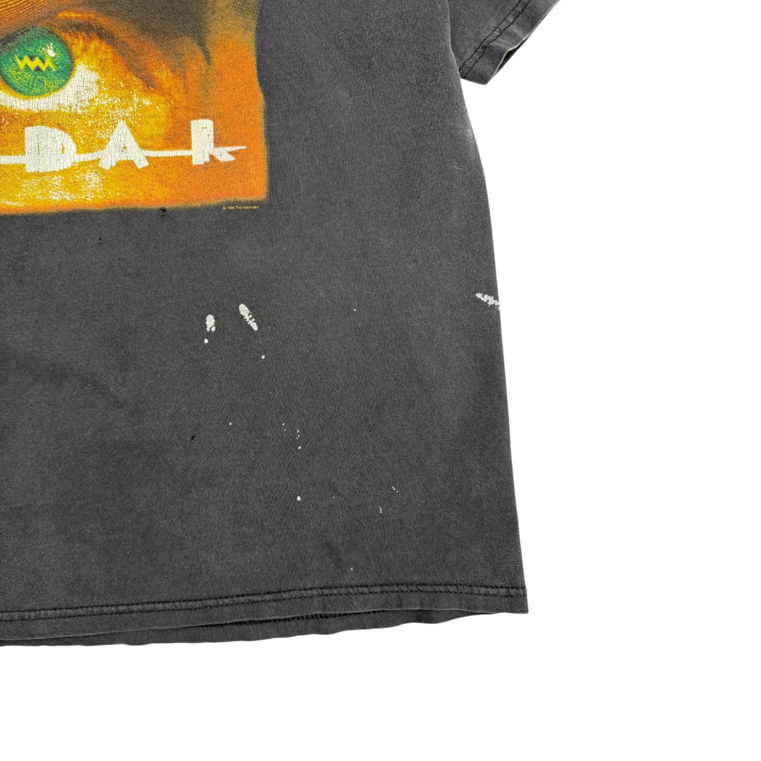 Vintage The Watchmen Silent Radar T-Shirt Black