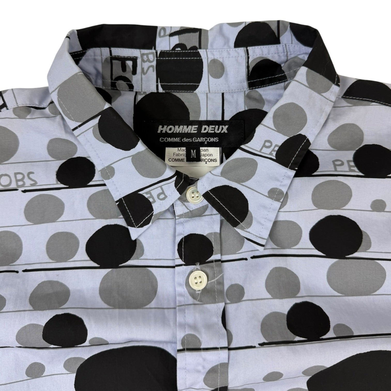 Comme des Garçons Homme Deux x David Shrigley Button-Up