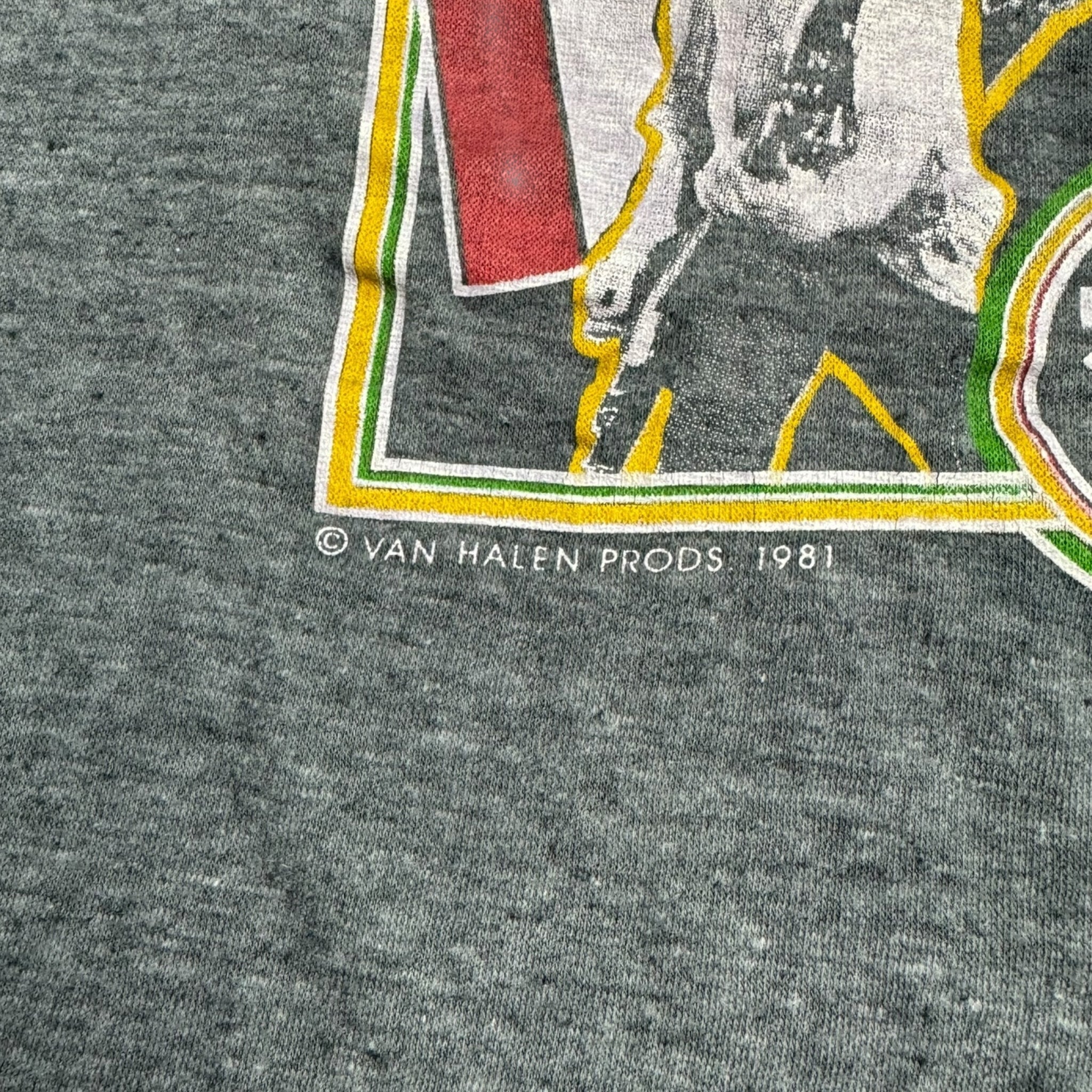 1981 Van Halen ‘Worldwide Tour’ T-Shirt