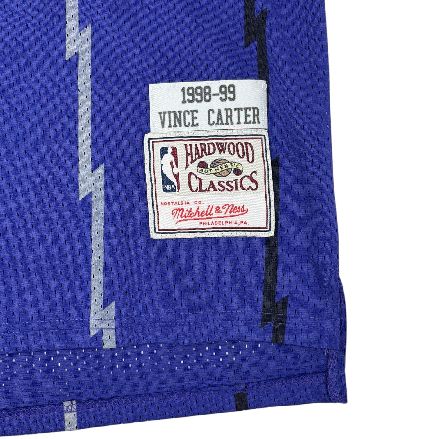 Vintage Mitchell & Ness Hardwood Classics Vince Carter Jersey Purple