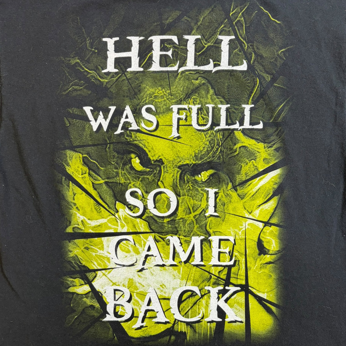 Vintage 2003 Cradle Of Filth Reflected In A Jaded Mirror T-Shirt Black