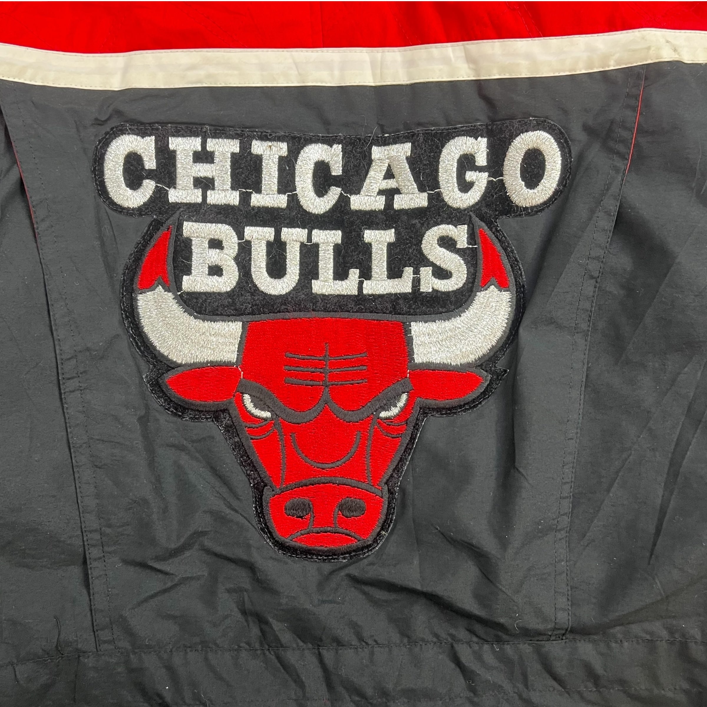 Vintage Chicago Bulls Starter Jacket Black/Red