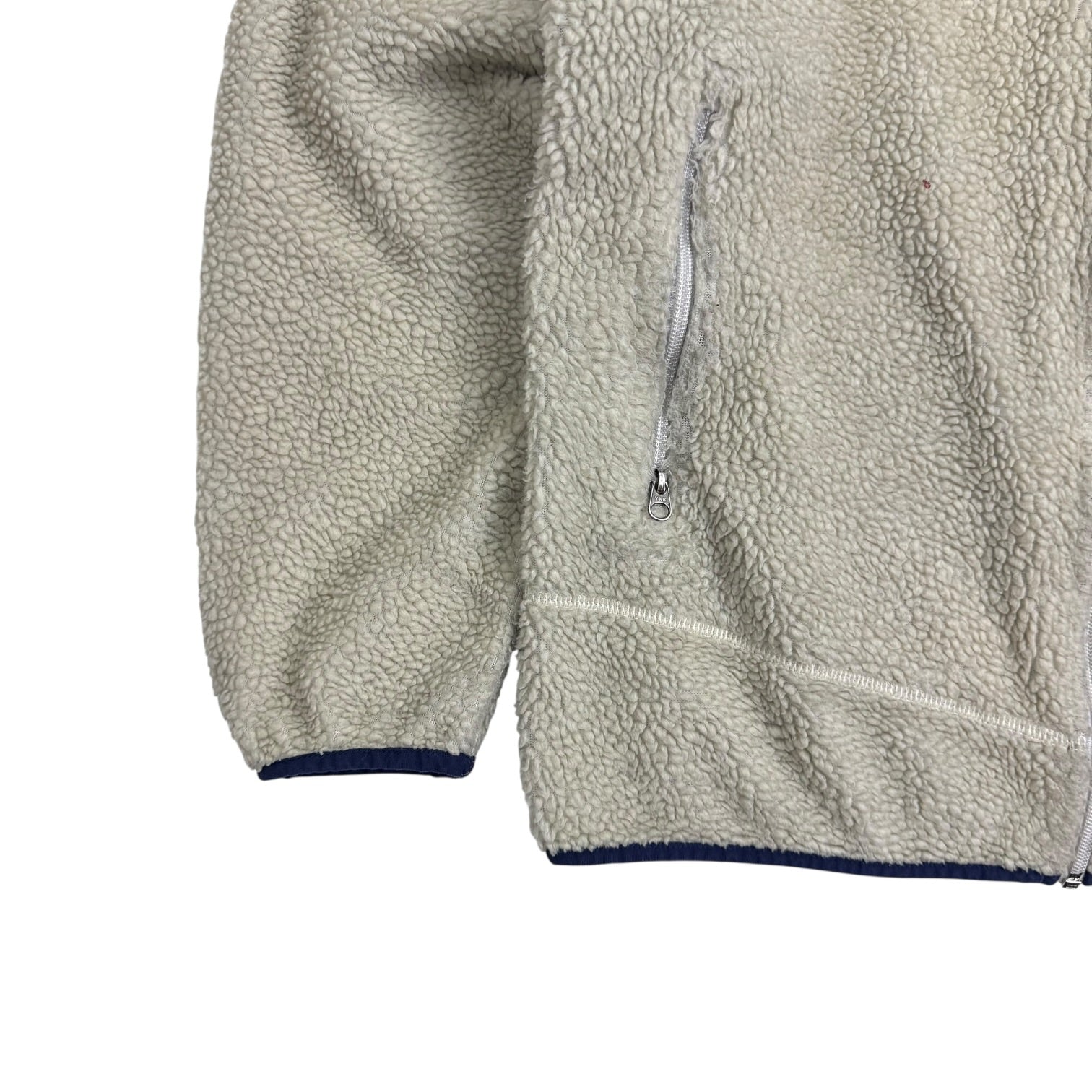 Vintage Patagonia Classic Retro X -Fleece Jacket Natural White
