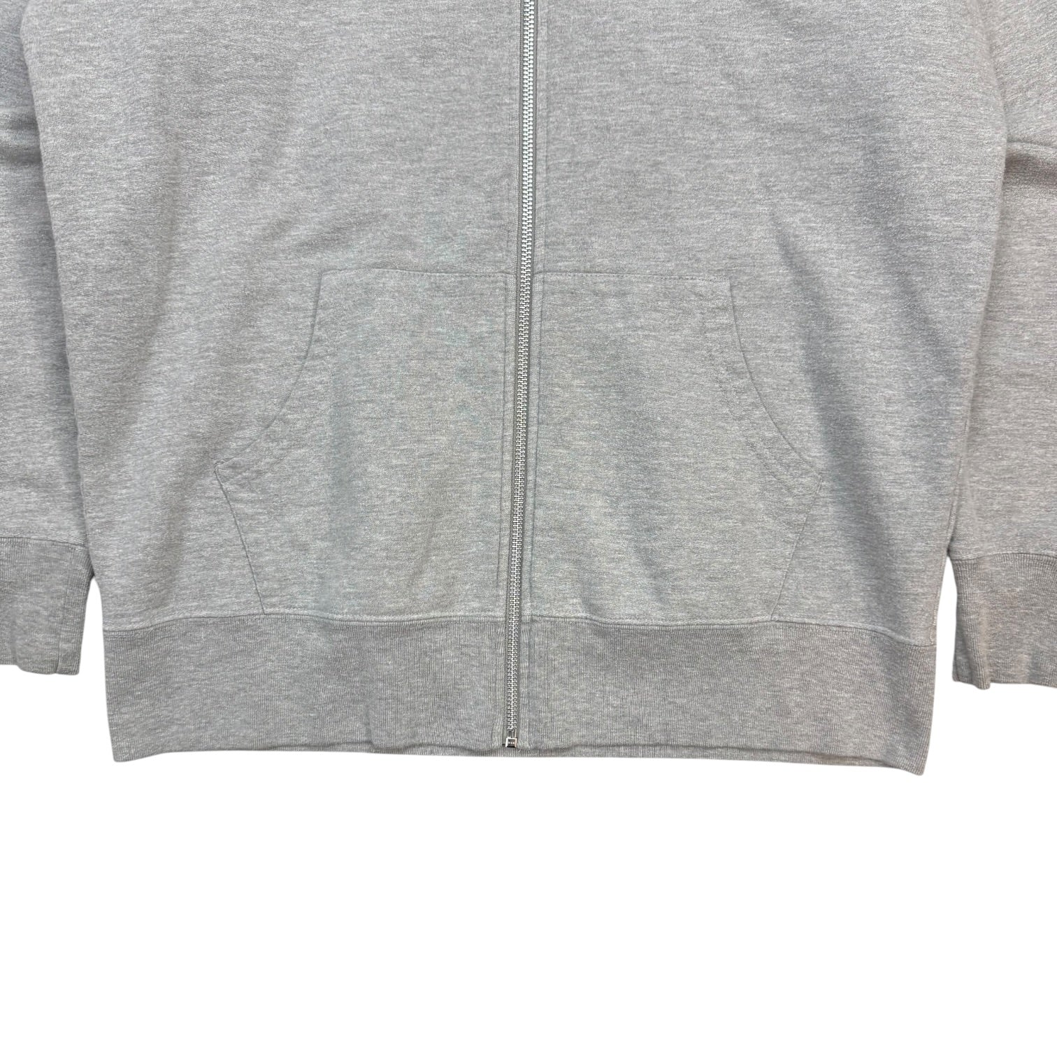 Supreme Zip Up Hoodie Grey