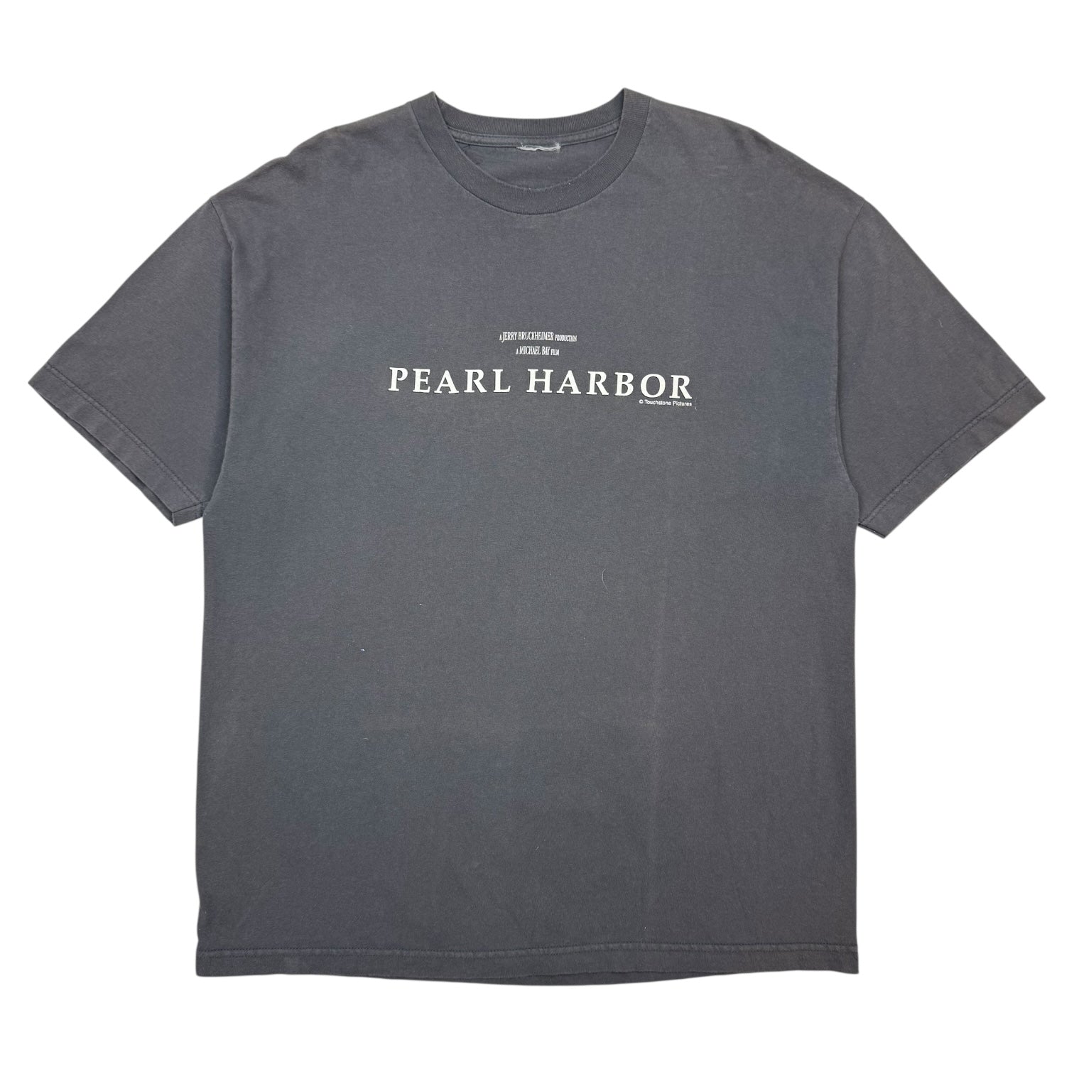 2001 Pearl Harbour Movie Promo Tee Grey