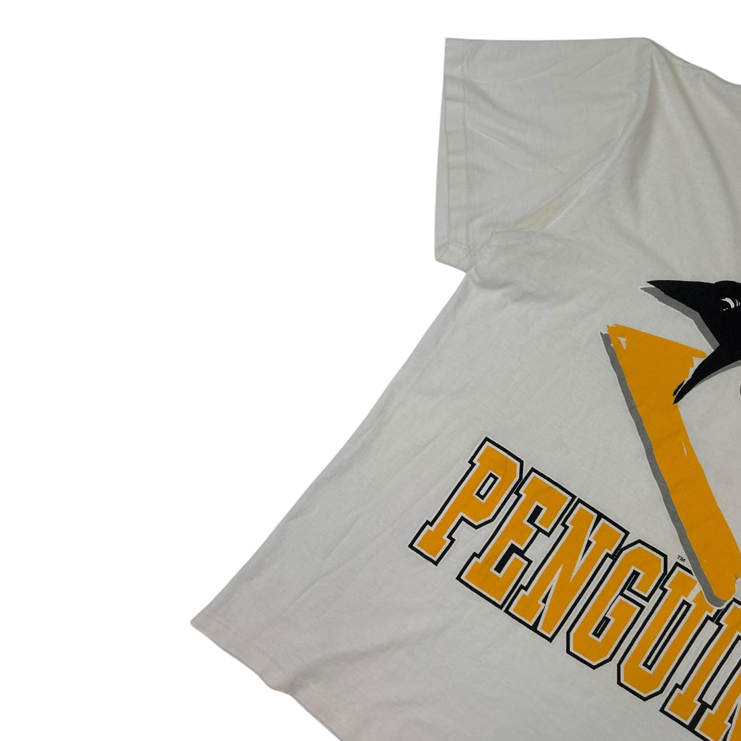Vintage Apex Pittsburgh Penguins T-Shirt White