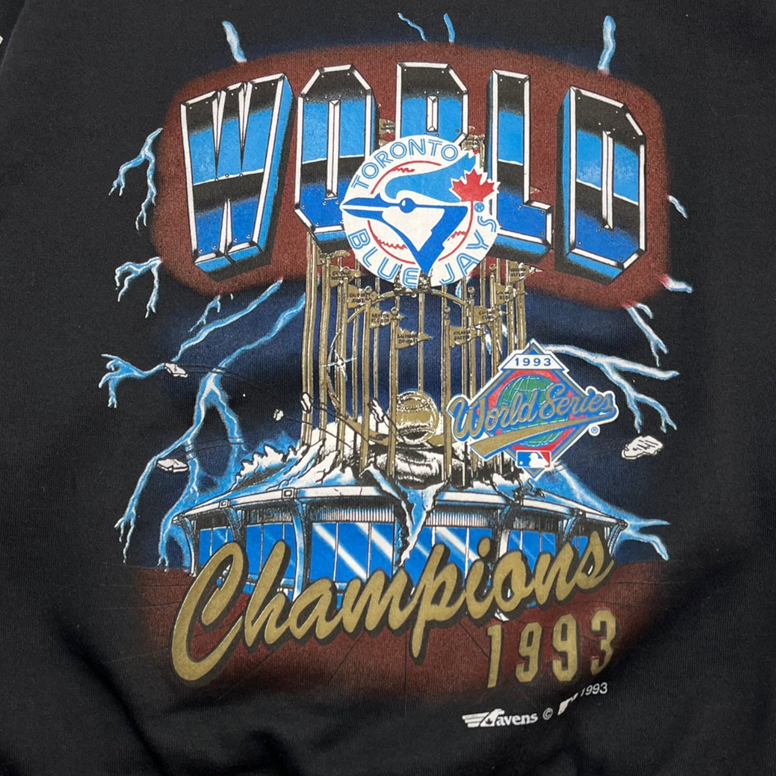 1993 Toronto Blue Jays World Champs Crew Neck