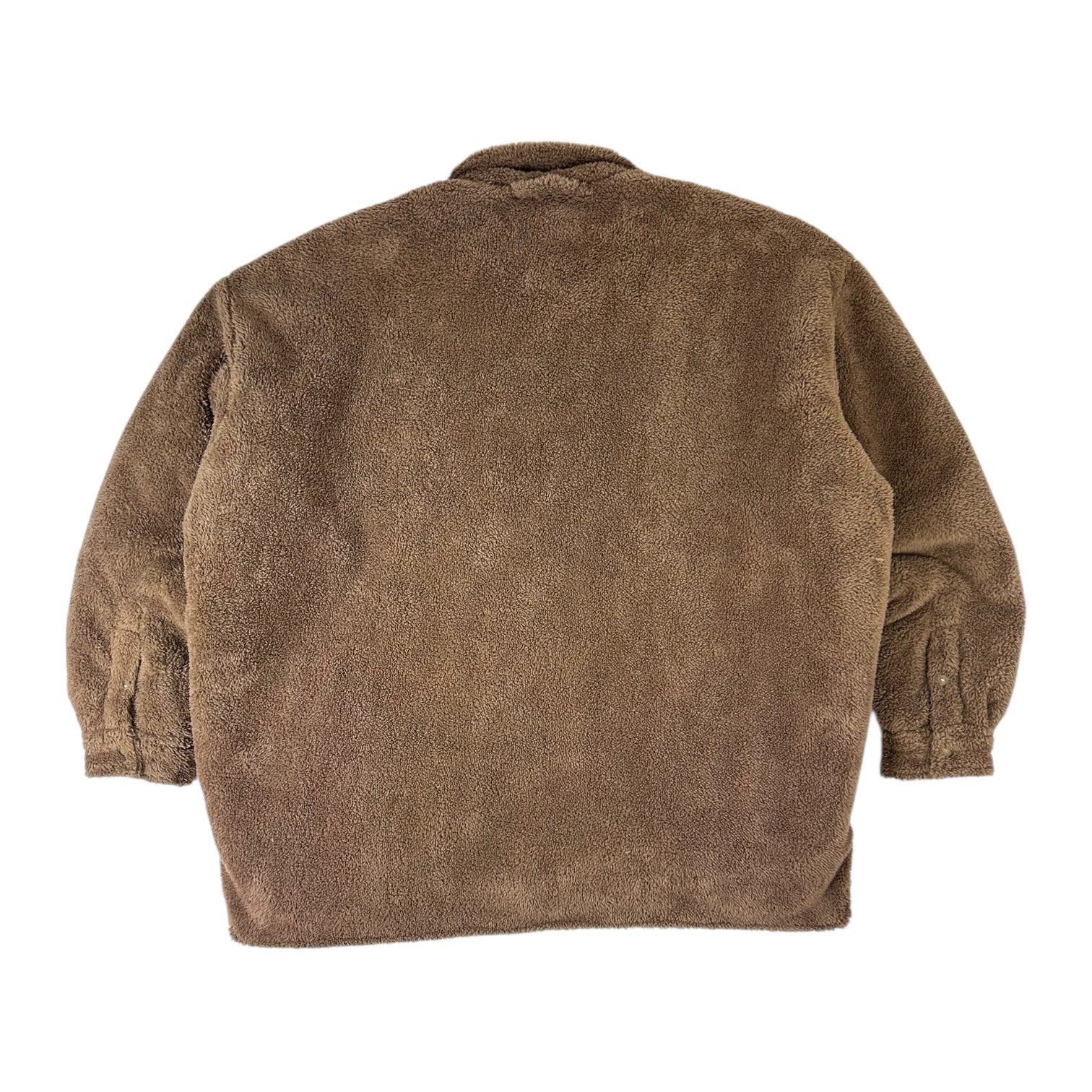 Acne Studios Soft Teddy Overshirt Hazel Beige