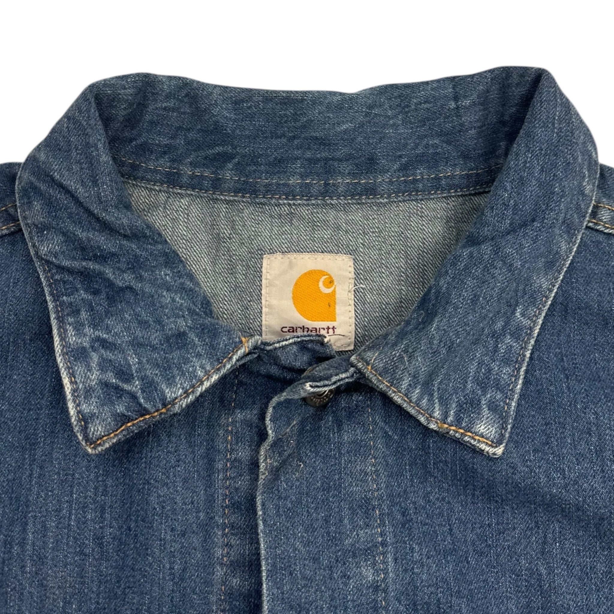 Carhartt J291 Denim Trucker Jacket Dark Wash
