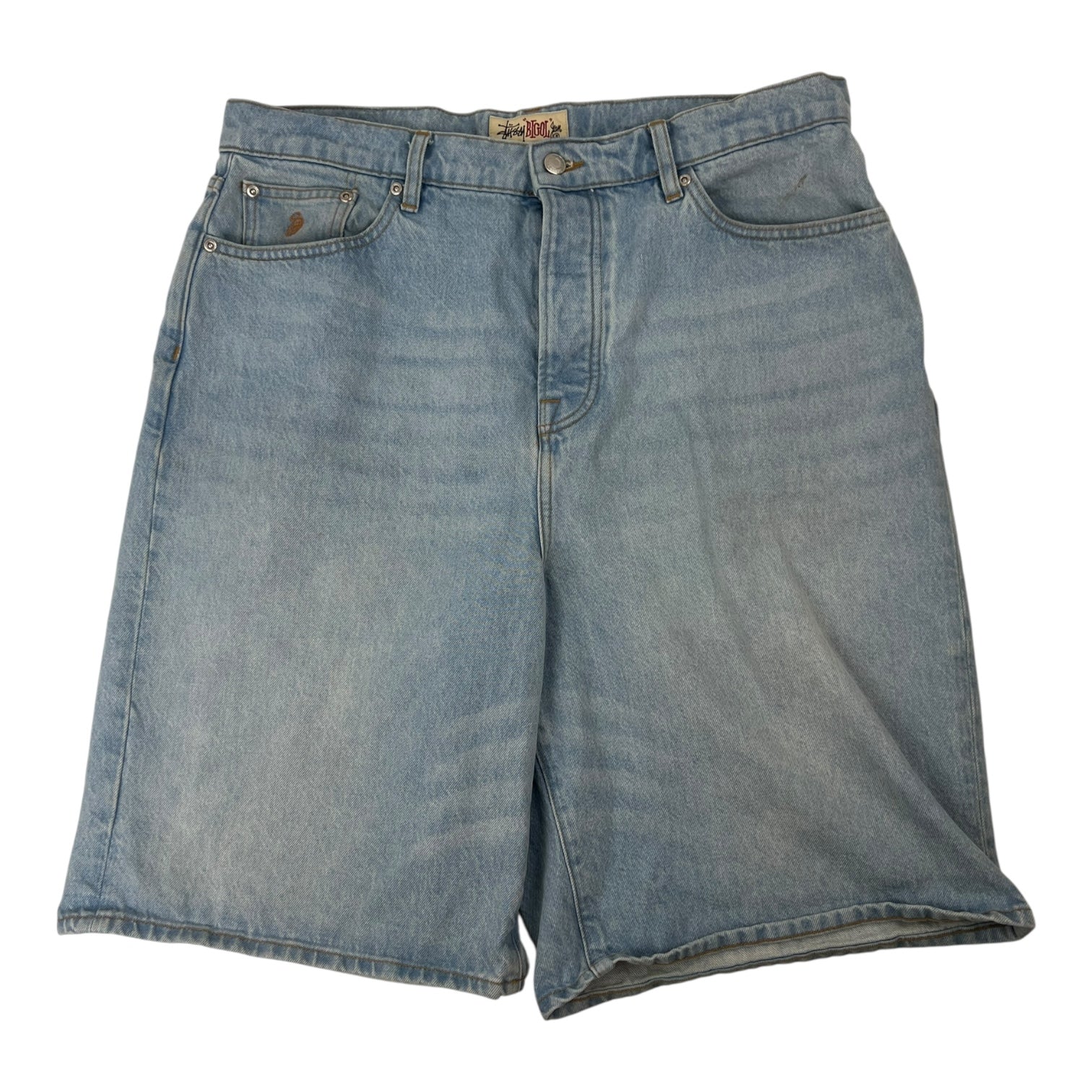 Stussy Big Ol’ Short Light Wash